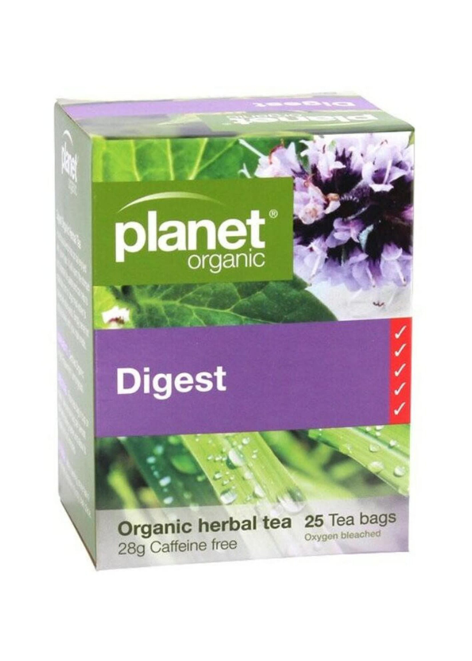 Planet Organic Planet Organic Herbal Tea Bags 25 Digest