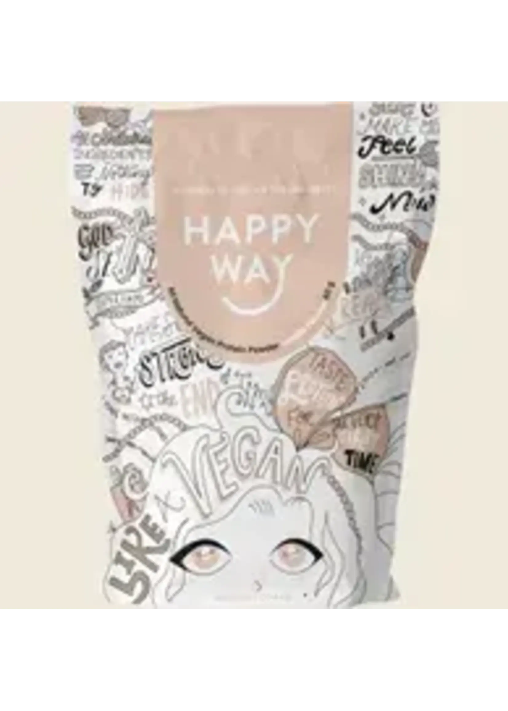 Happy Way Happy Way Vegan Protein Powder All Natural Sachet Vanilla 60g