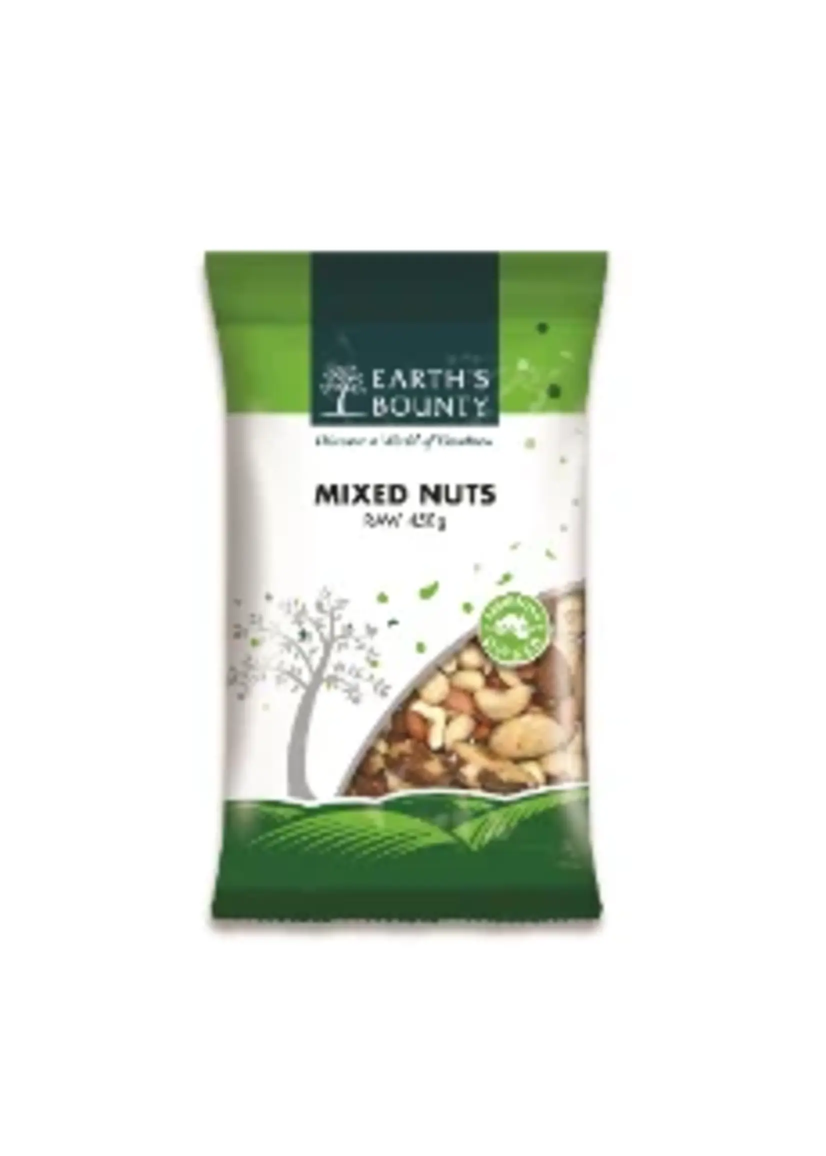 Earths Bounty Earths Bounty Raw Mixed nuts 450g