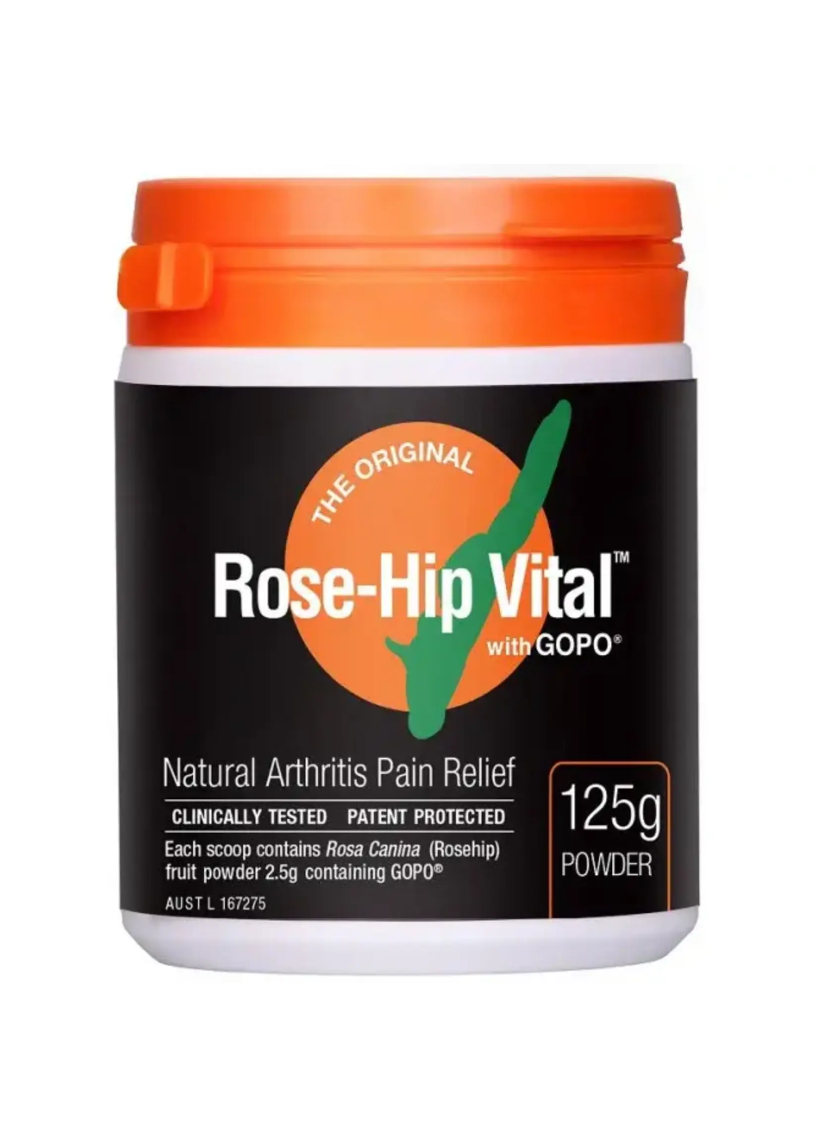 ROSE-HIP VITAL Rose-Hip Vital with GOPO 125g Powder