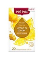 Red Seal Natural Health Products Red Seal Fruit 20 Teabags  Lemon & Ginger