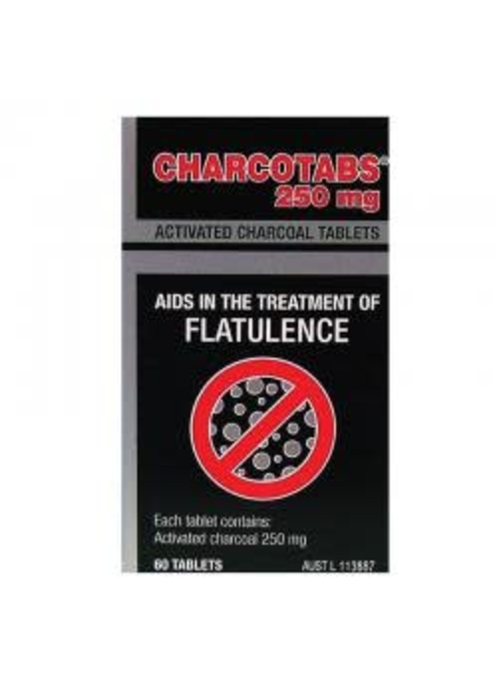 Key Pharmaceuticals Key Pharmaceuticals Charcotabs 250mg 60 tabs