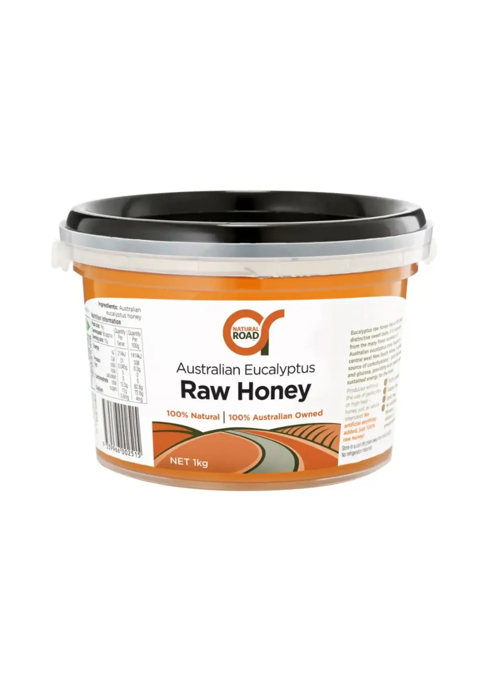 Natural Road Natural Road Honey Eucalptus 1kg