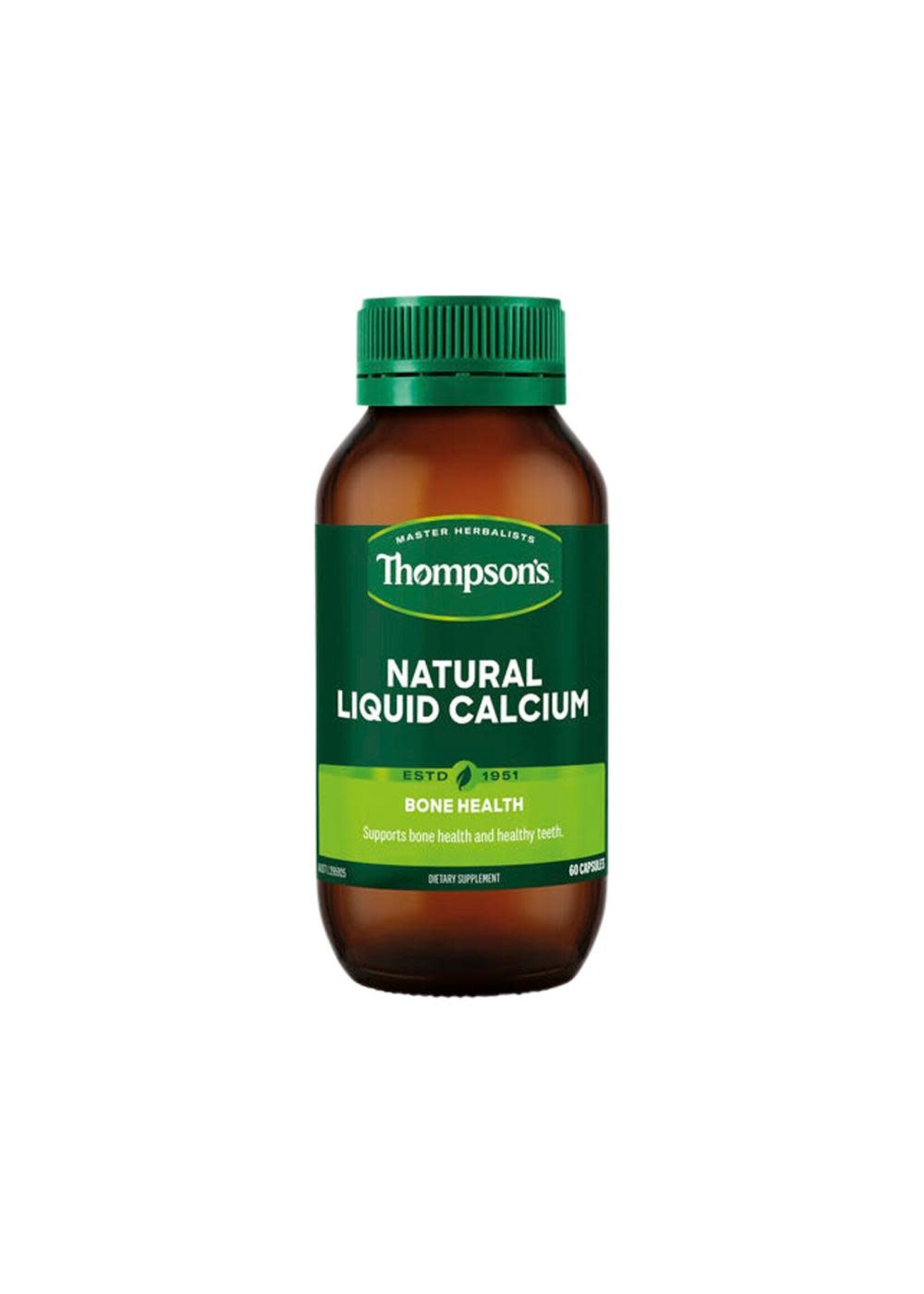 Thompson's Thompsons Natural Liquid Calcium 60 caps