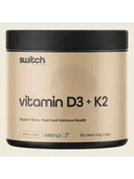 Switch Nutrition Switch Nutrition Vitamin D3 + K2 60 caps