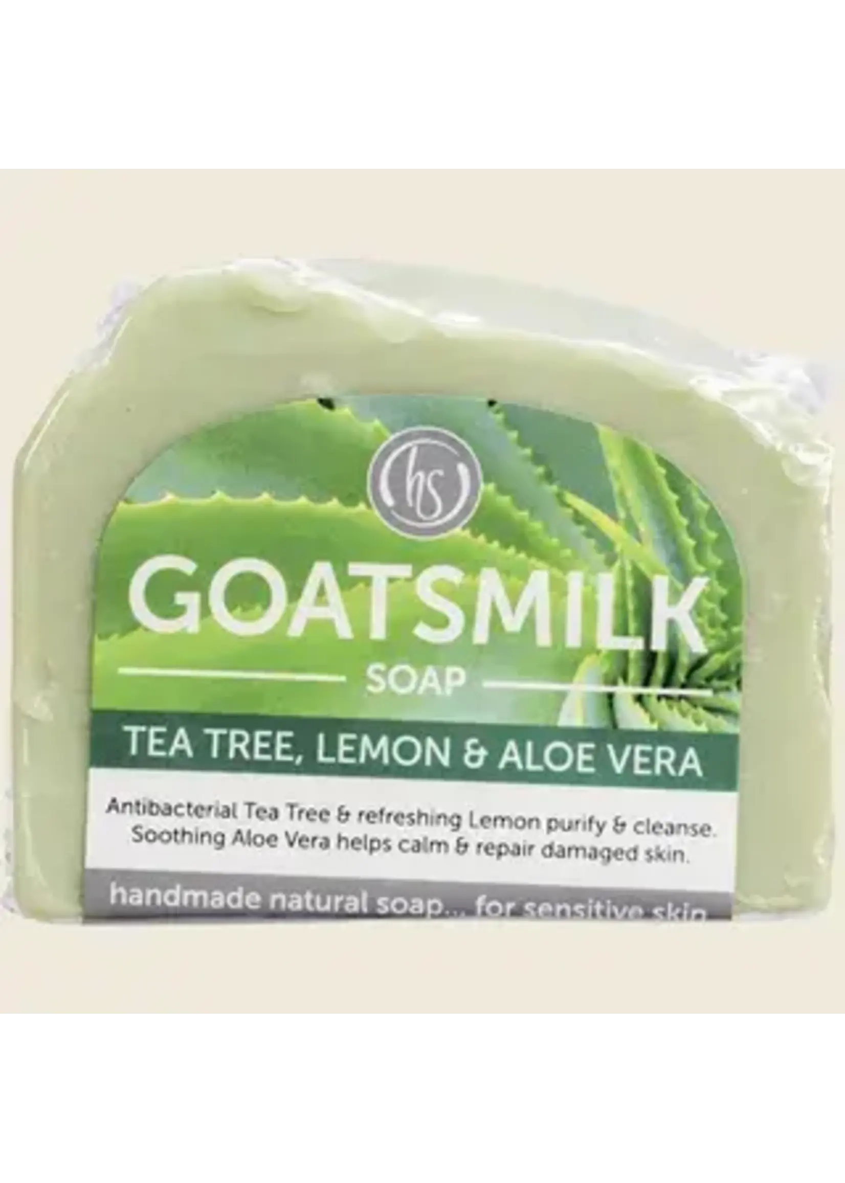 HARMONY SOAPWORKS Harmony Soapworks Goat's Milk Soap 140g Tea Tree & Lemon