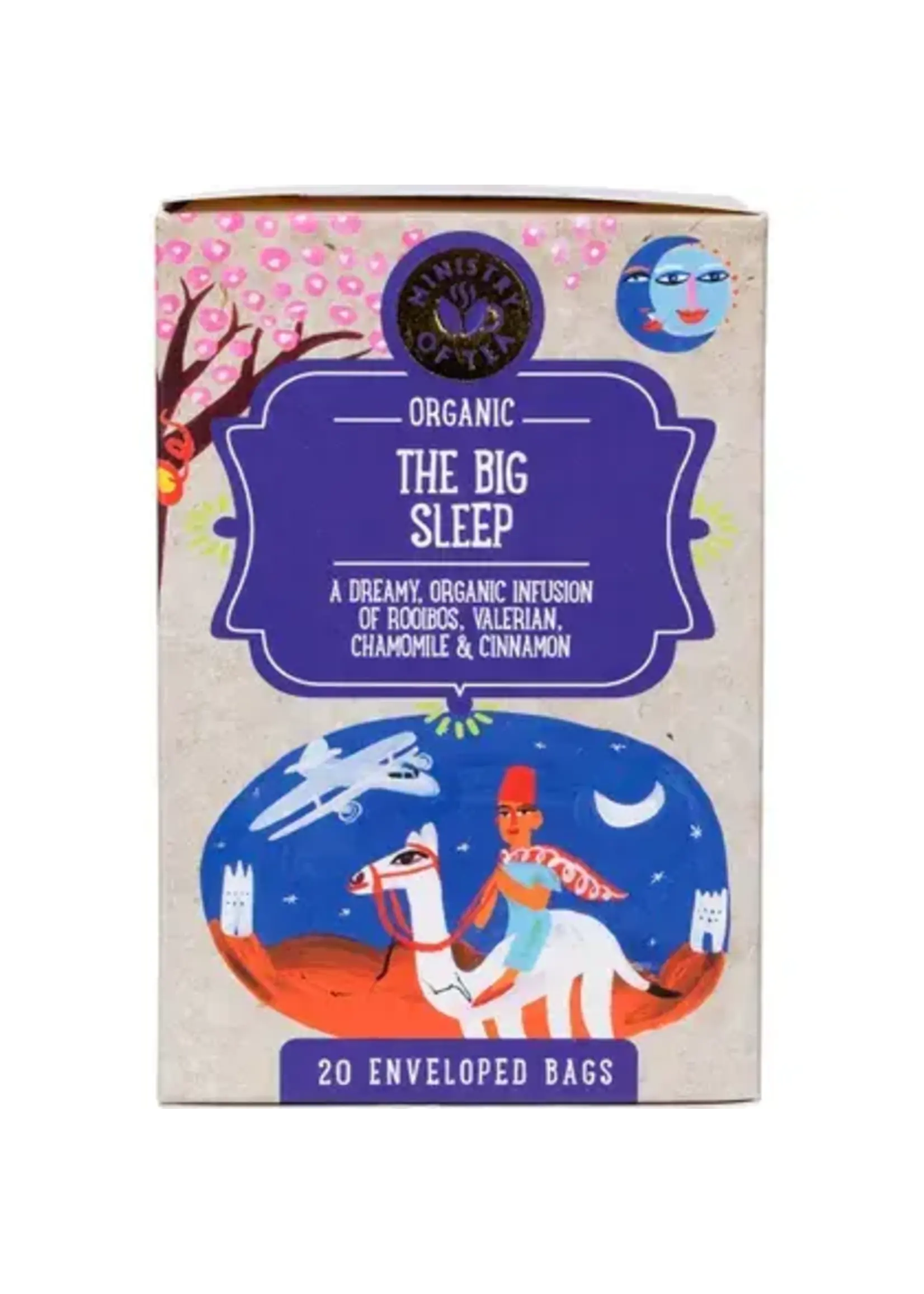 MINISTRY OF TEA Ministry of Tea Herbal Tea Bags The Big Sleep Organic Tea Bags x20
