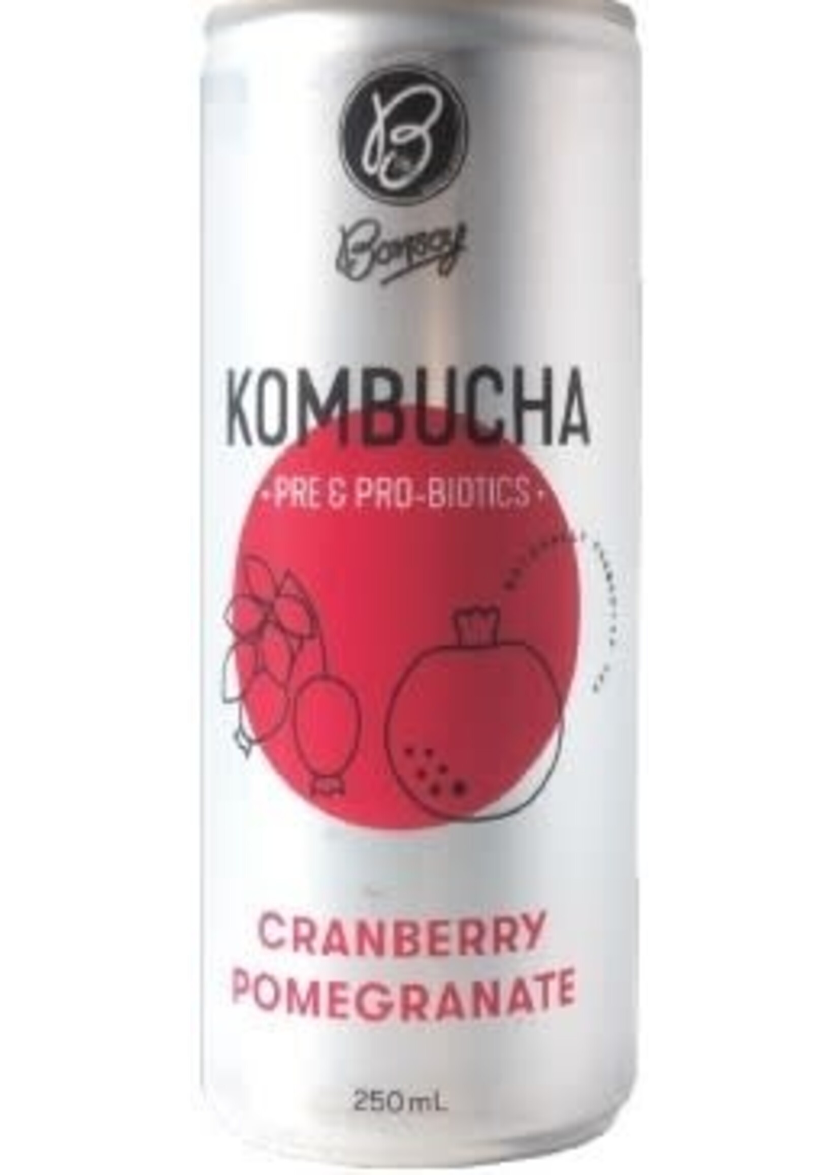 Bonsoy Bonsoy Kombucha Cranberry Pomegranate 250ml