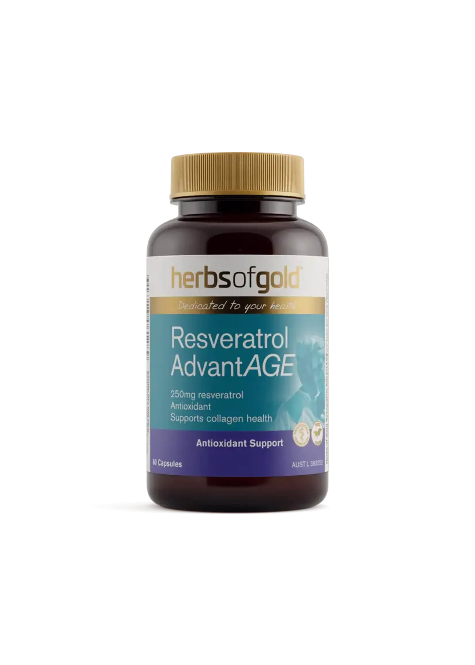 Herbs of Gold Herbs of Gold Resveratol Advantage 60 caps