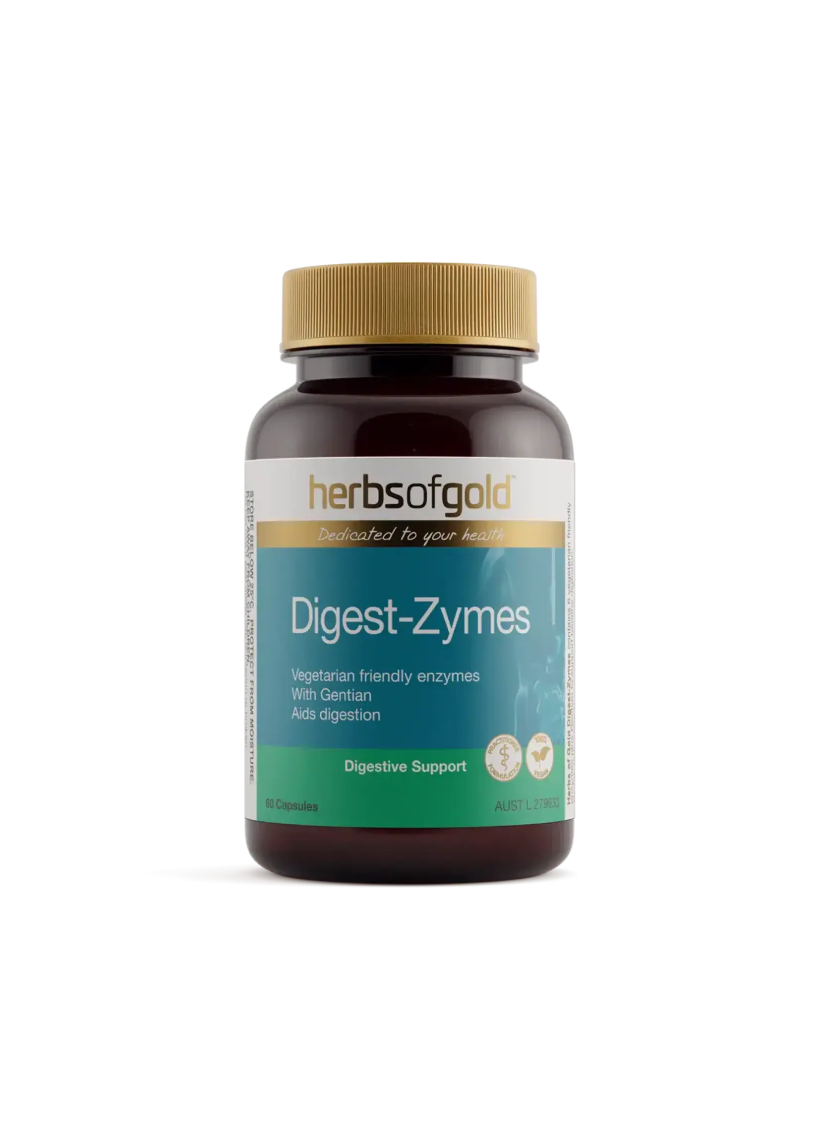 Herbs of Gold Herbs of Gold Digest-Zymes 60 veg caps