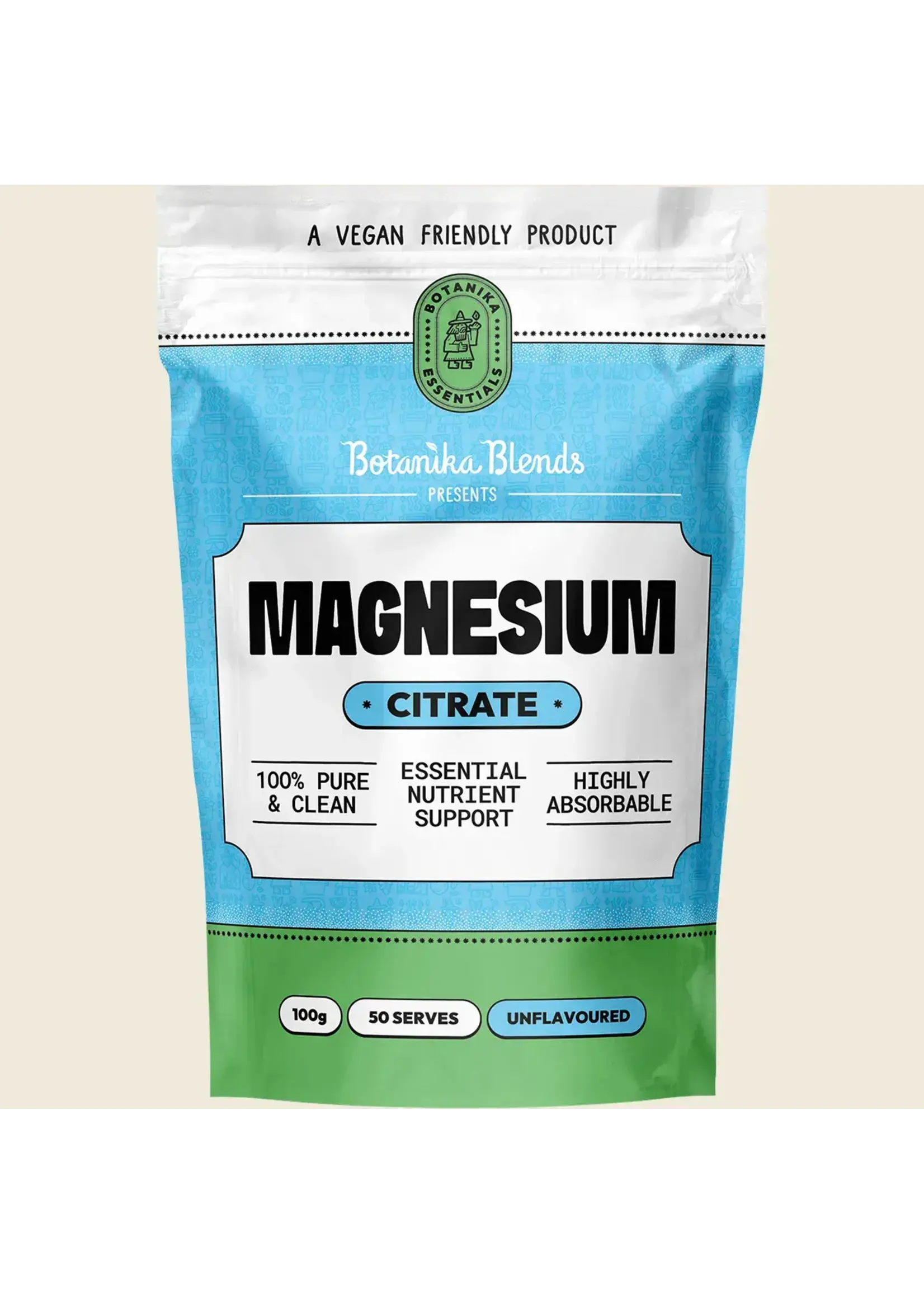 Evolution Botanicals Botanika Blends Magnesium Citrate 100g