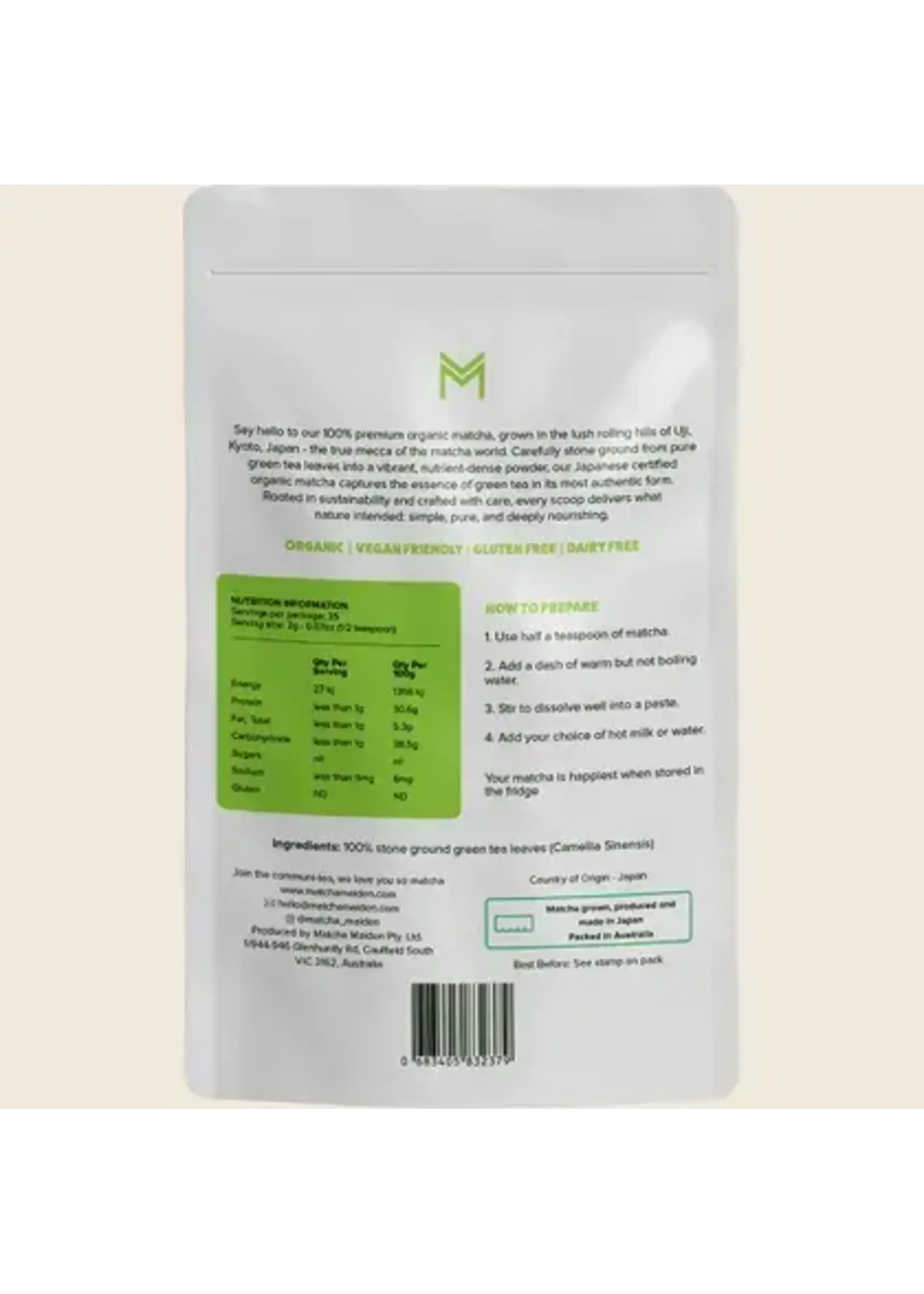 MATCHA maiden Matcha Maiden Green Tea Powder 70gm