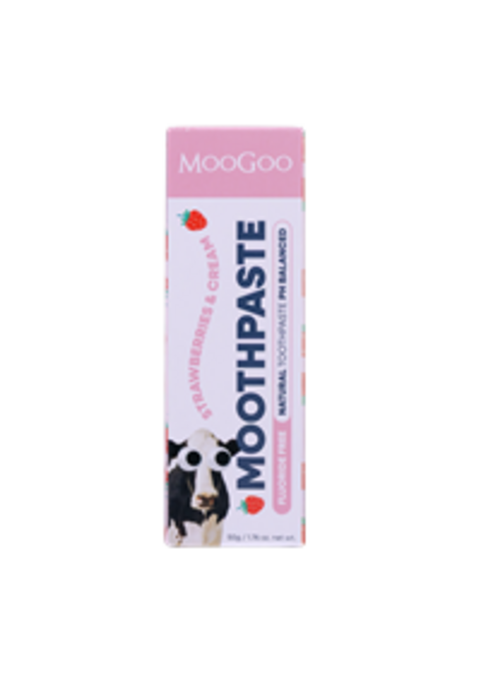 MooGoo MooGoo Moothpaste Strawberries and Cream 50 g