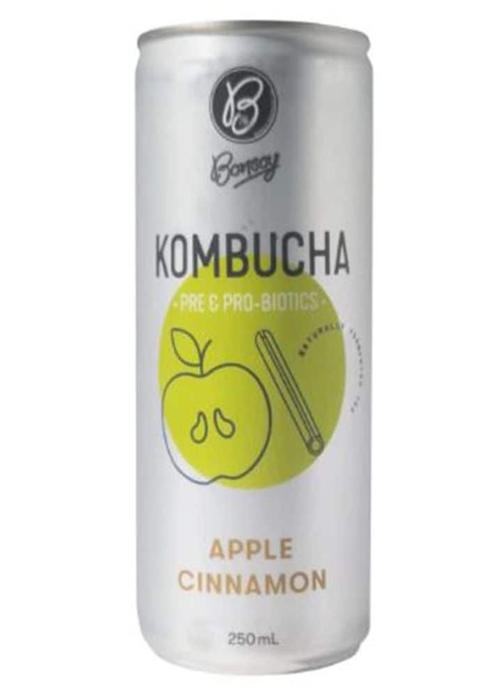 Bonsoy Bonsoy Kombucha Apple Cinamon 250ml