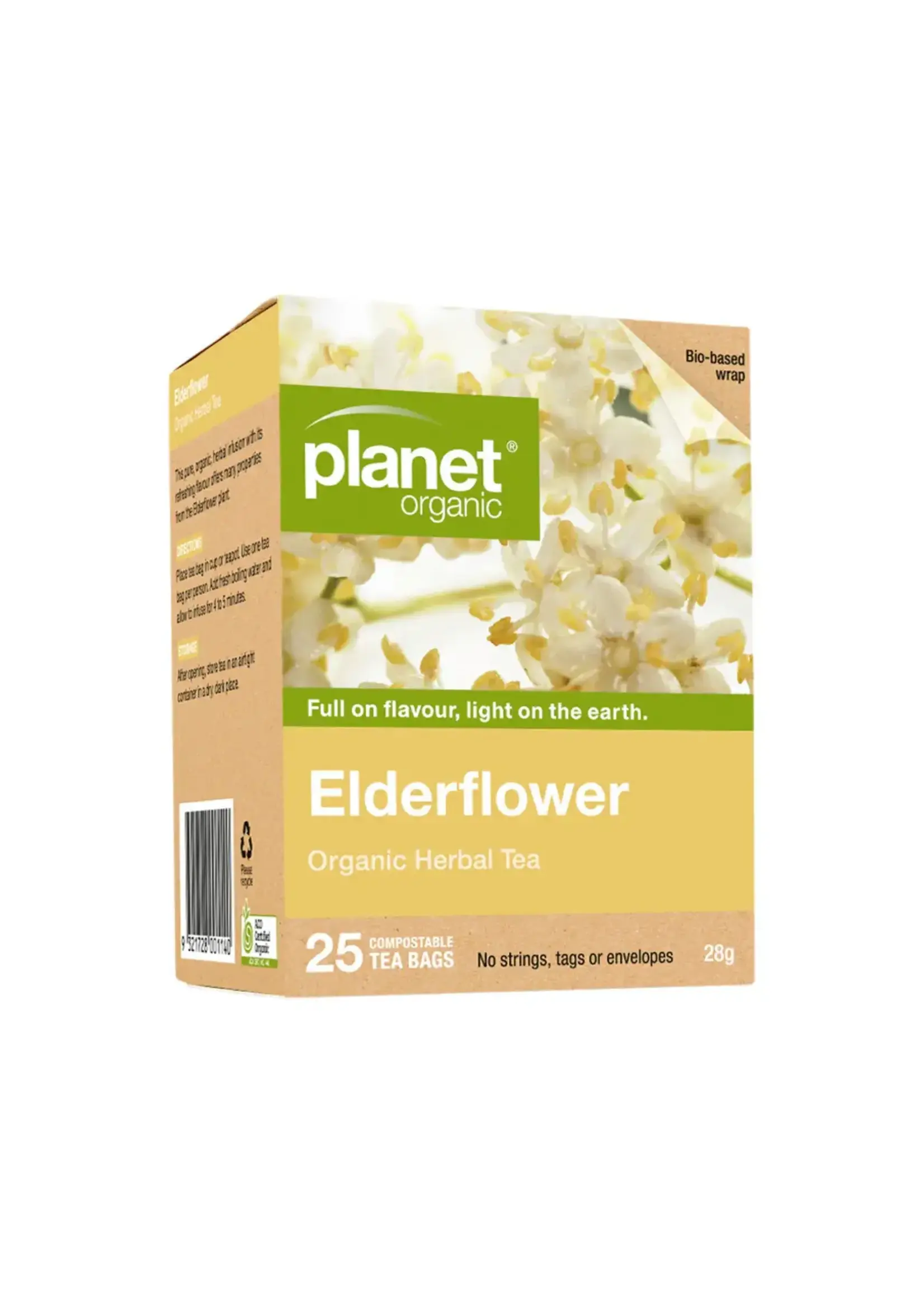 Planet Organic Planet Organic Herbal Tea Bags 25 Elderflower