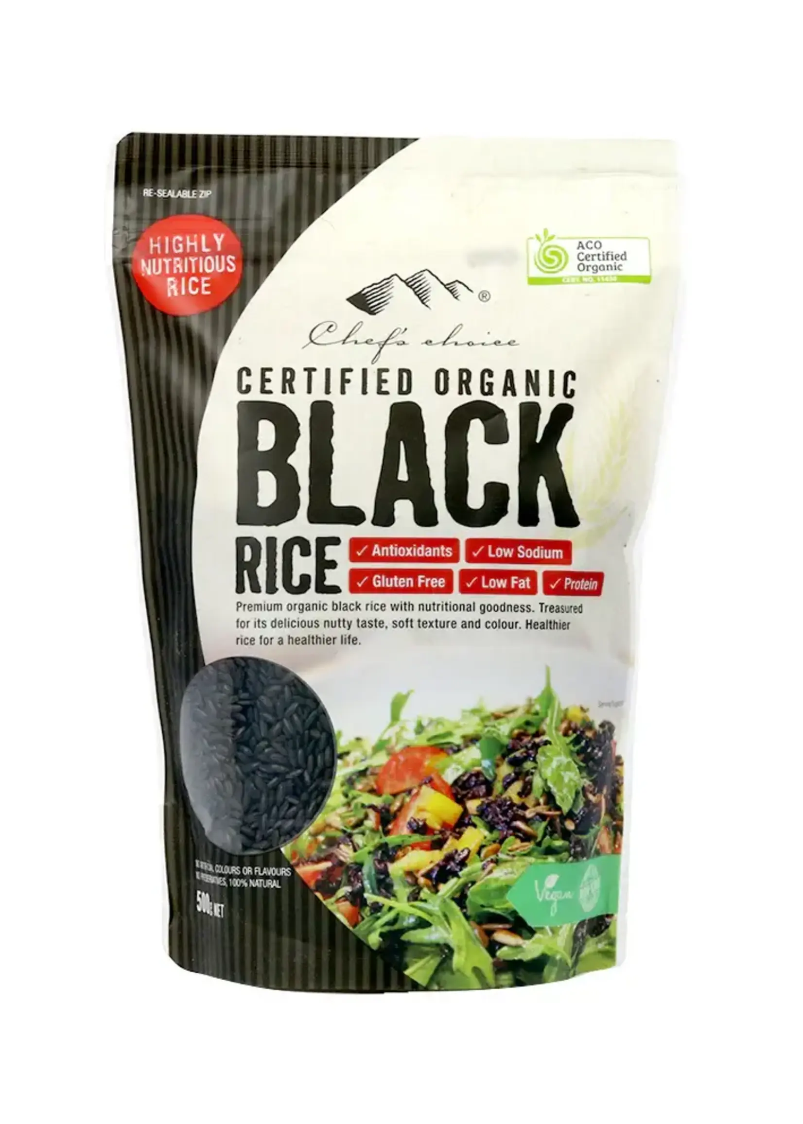 Chefs Choice Chefs Choice  Organic Black Rice 500g