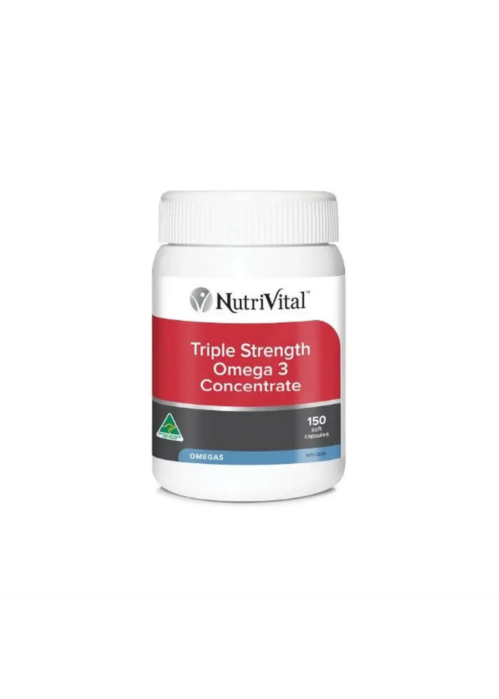 NutriVital NutriVital Triple Strength Omega 3 Concentrate 150C