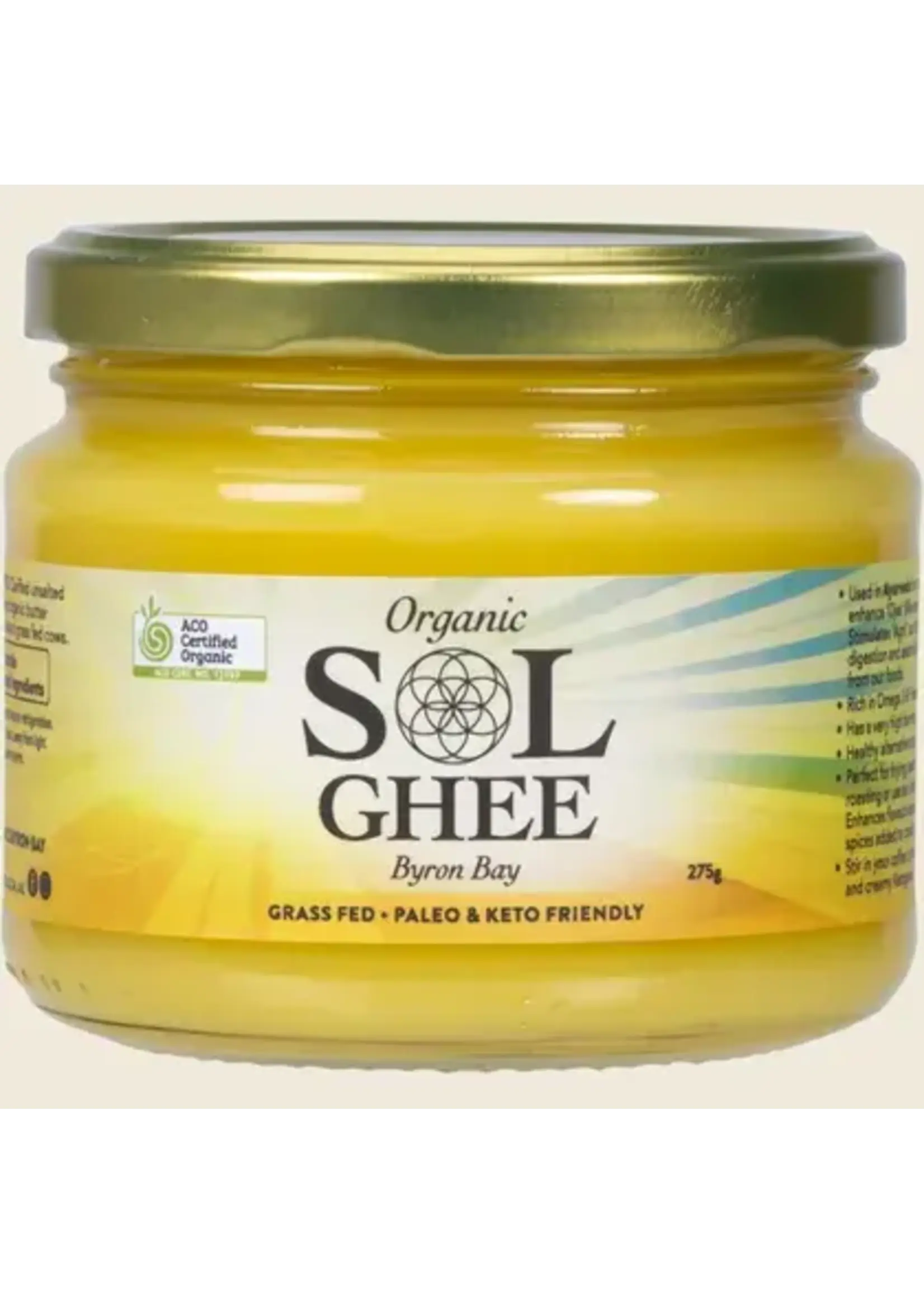 SOL ORGANICS Sol Organics Ghee 275g