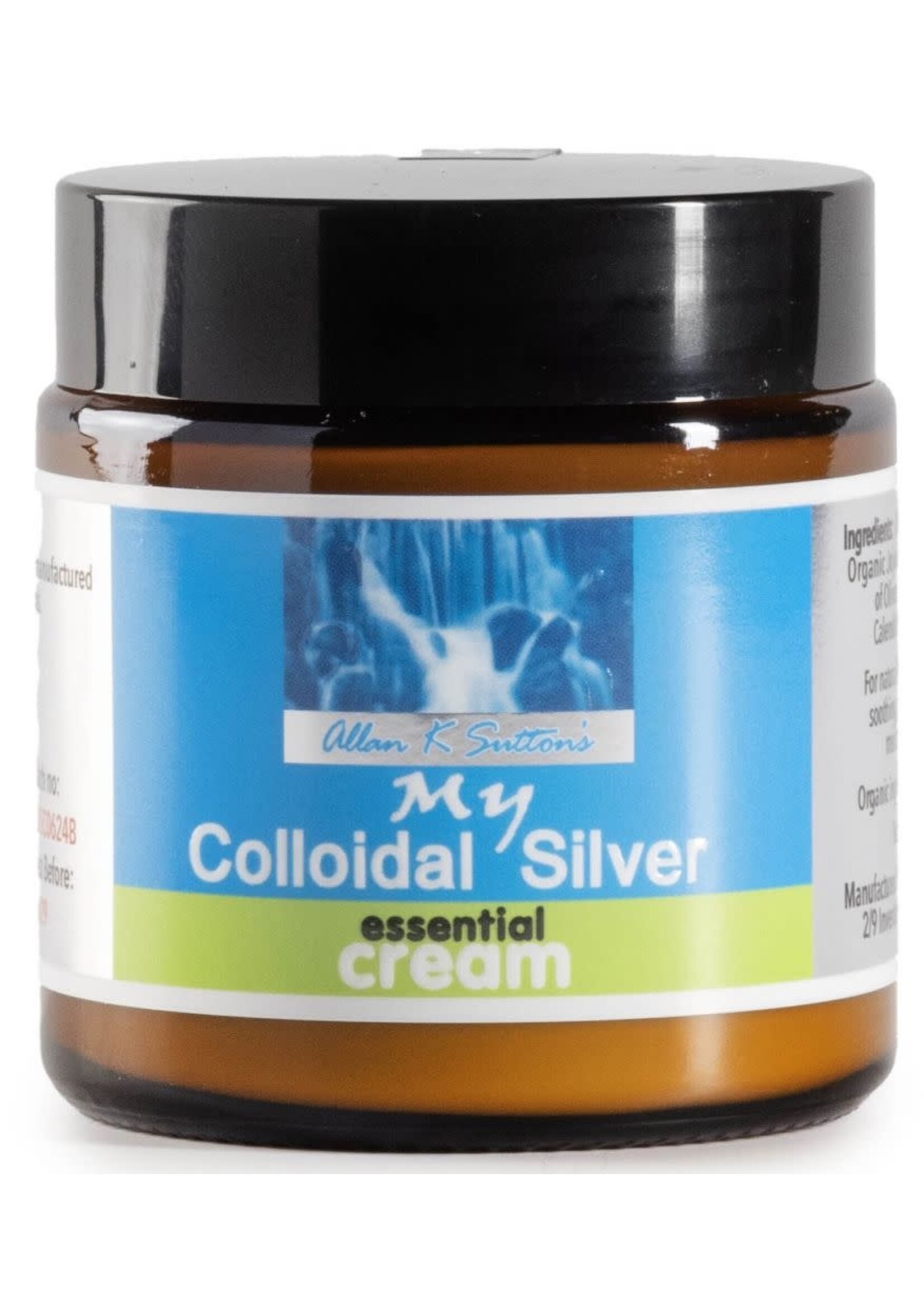 Allan K Suttons Allan K Sutton’s My Colloidal Silver Organic Cream 100ml