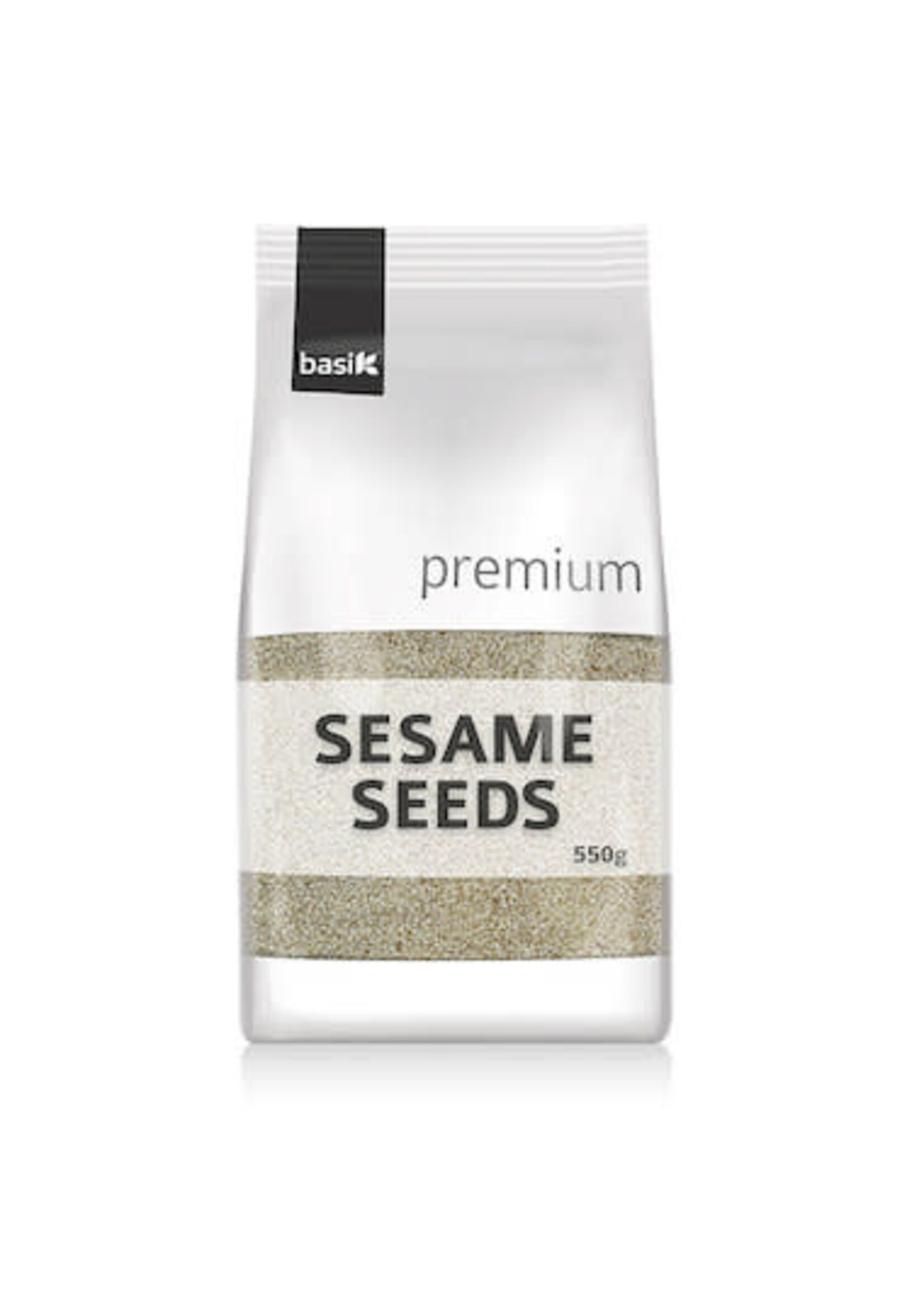 basik Basik Sesame Seeds Hulled GF 550g