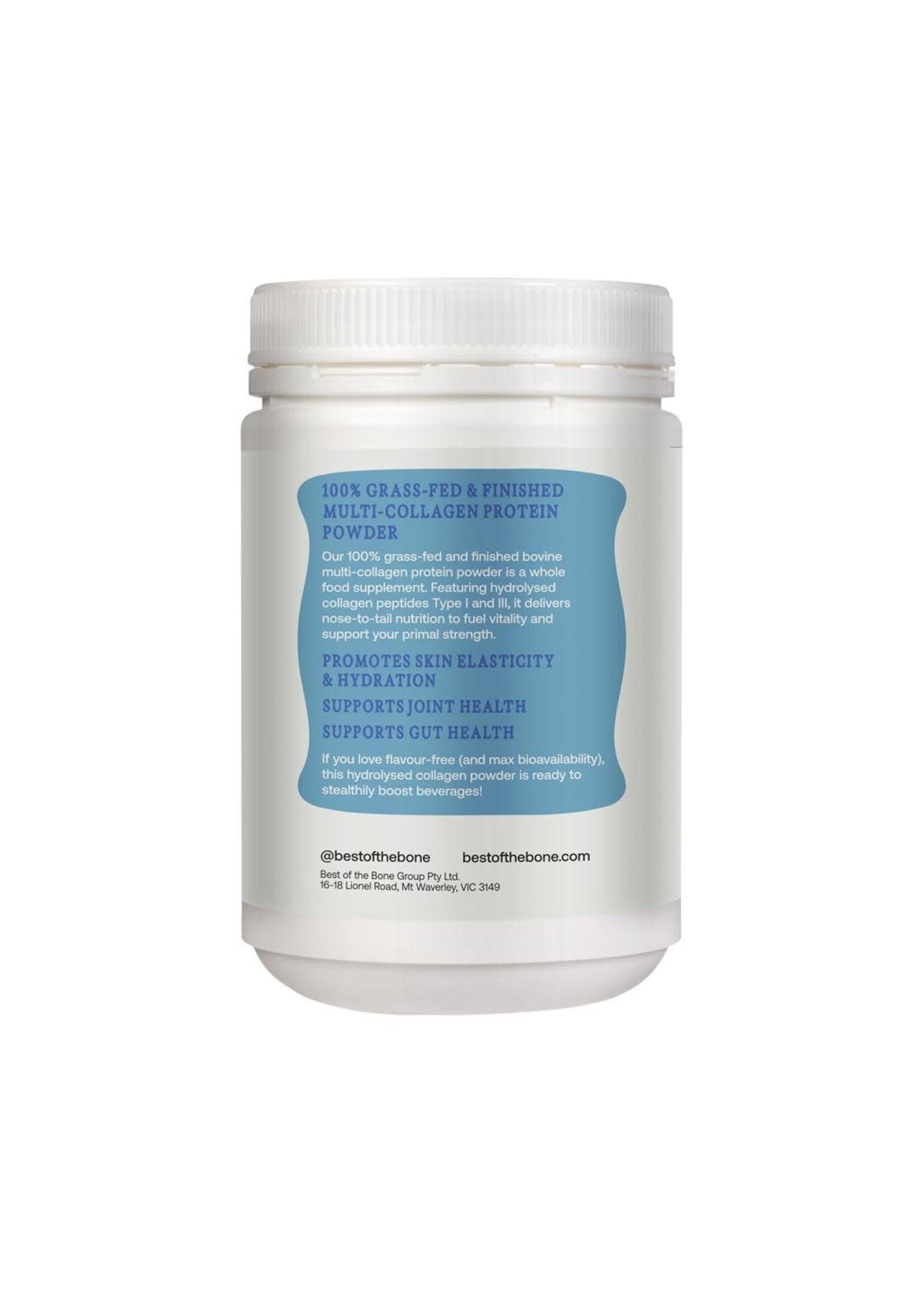 Best of the Bone Best of the Bone BOTB Multi-Collagen Protein Powder 500g Unflavoured