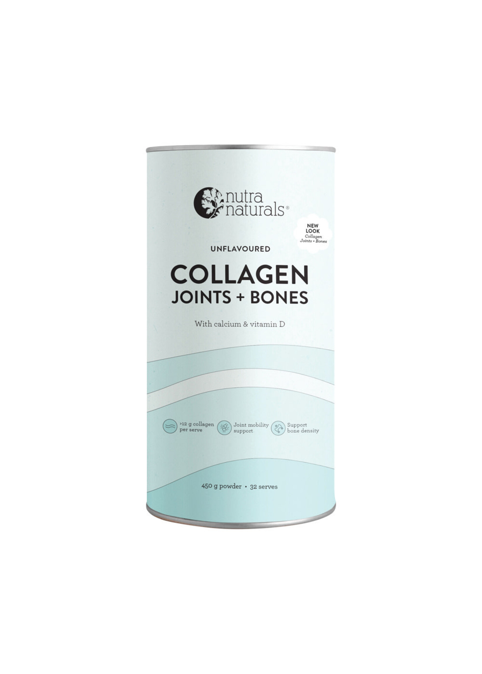 NutraOrganics Nutra Naturals  Collagen Body with Fortibone 450 gram Bone Strenghth Structure