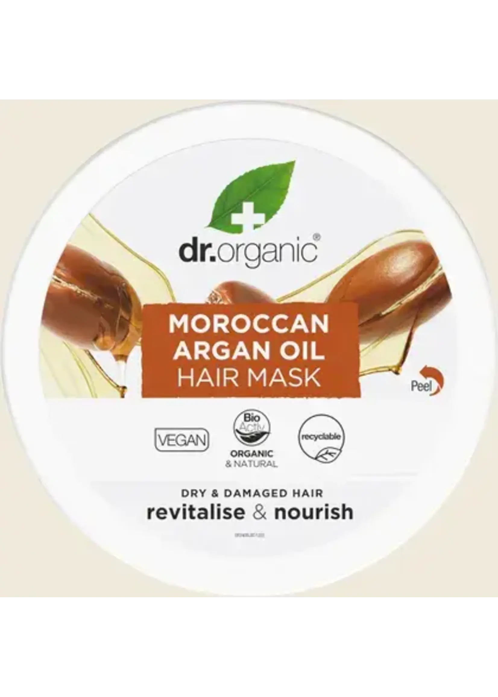 Dr Organic Dr Organic Hair Mask Moroccan Argan Oil 200ml
