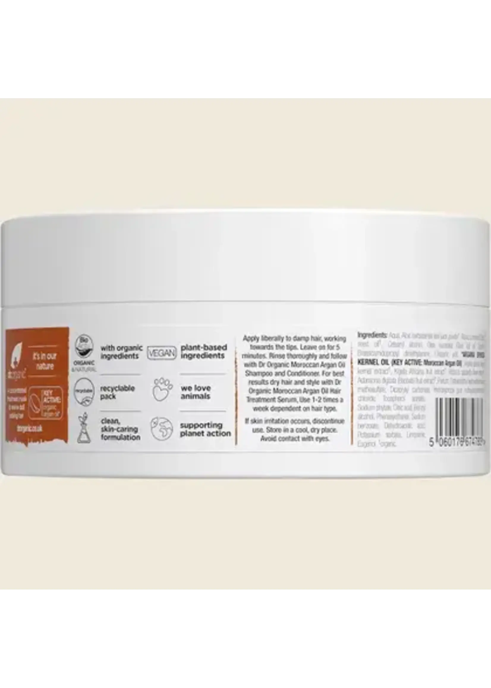 Dr Organic Dr Organic Hair Mask Moroccan Argan Oil 200ml