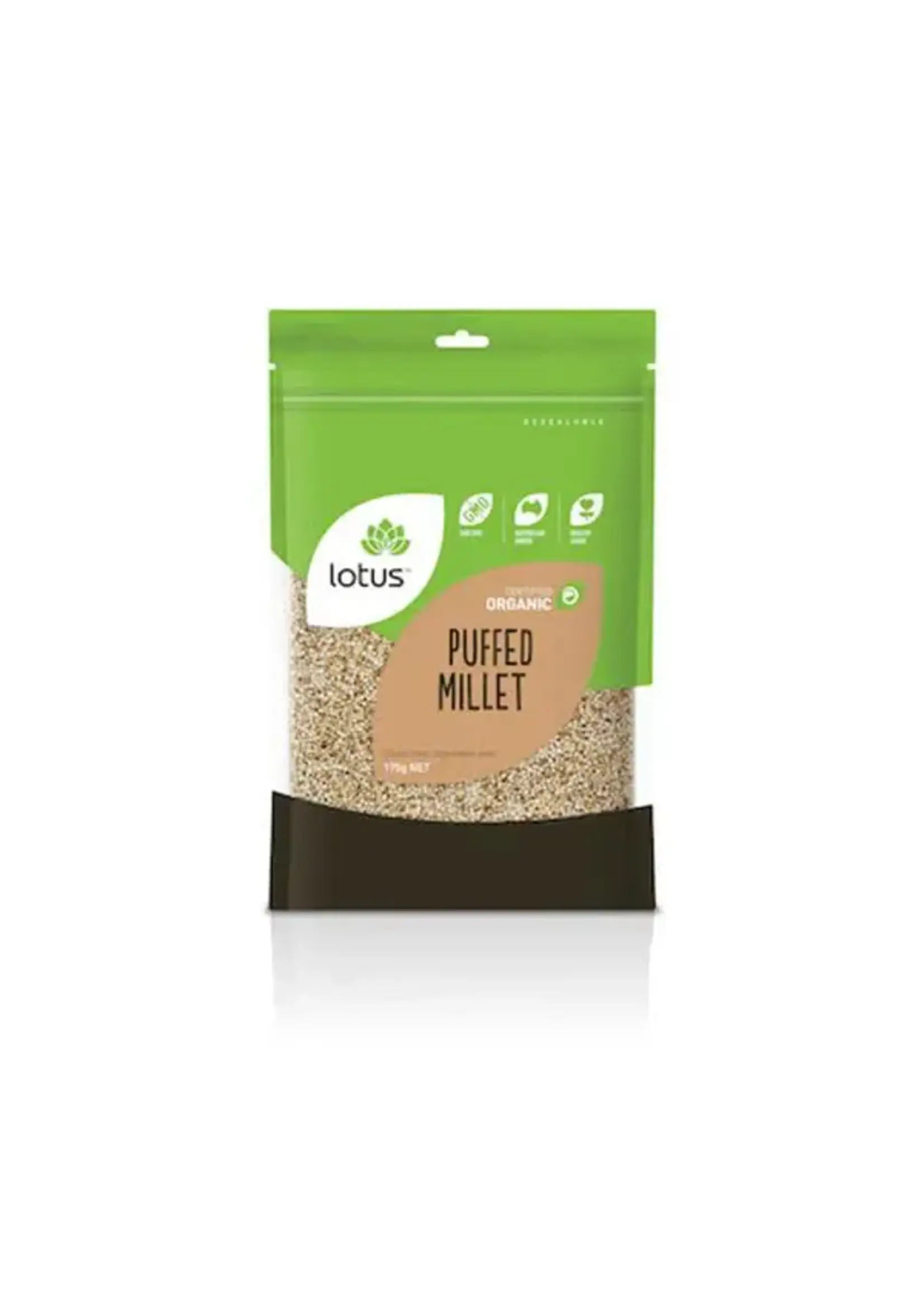 Lotus Lotus Organic Puffed Millet 125g