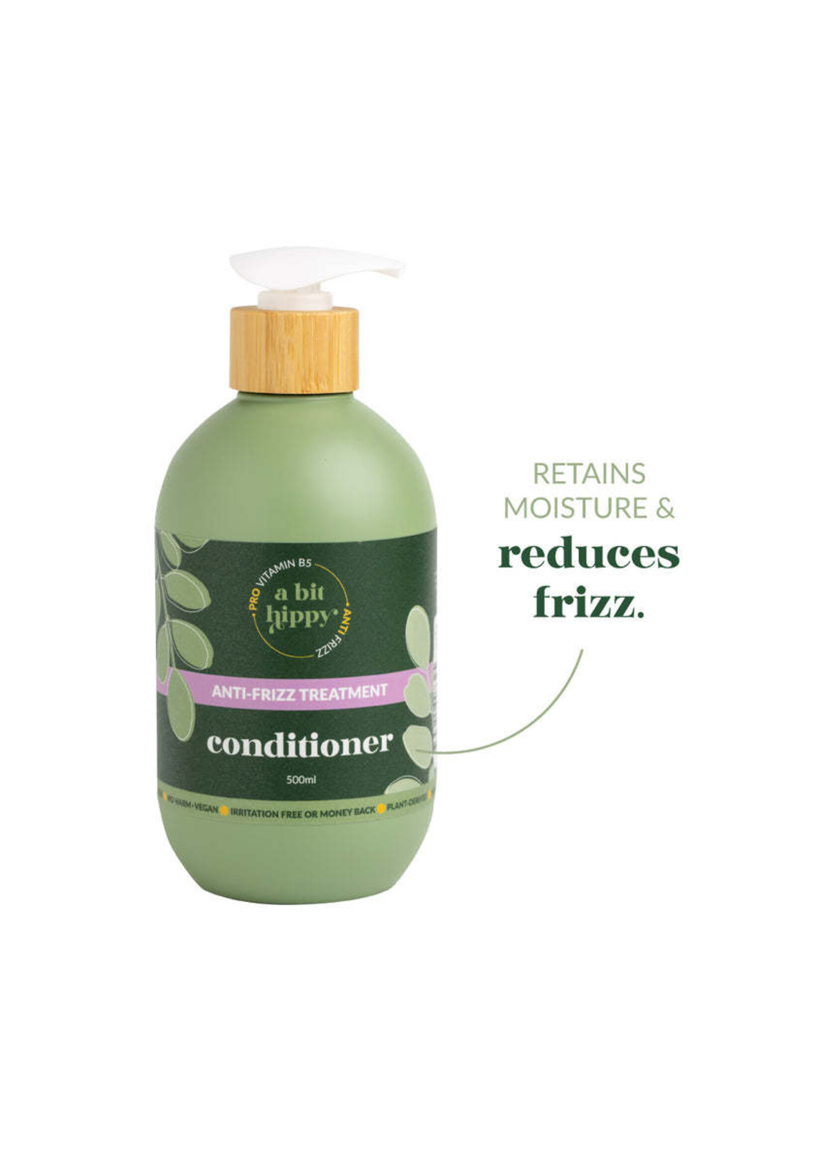 MooGoo A Bit Hippy Anti Frizz Conditioner 500 ml