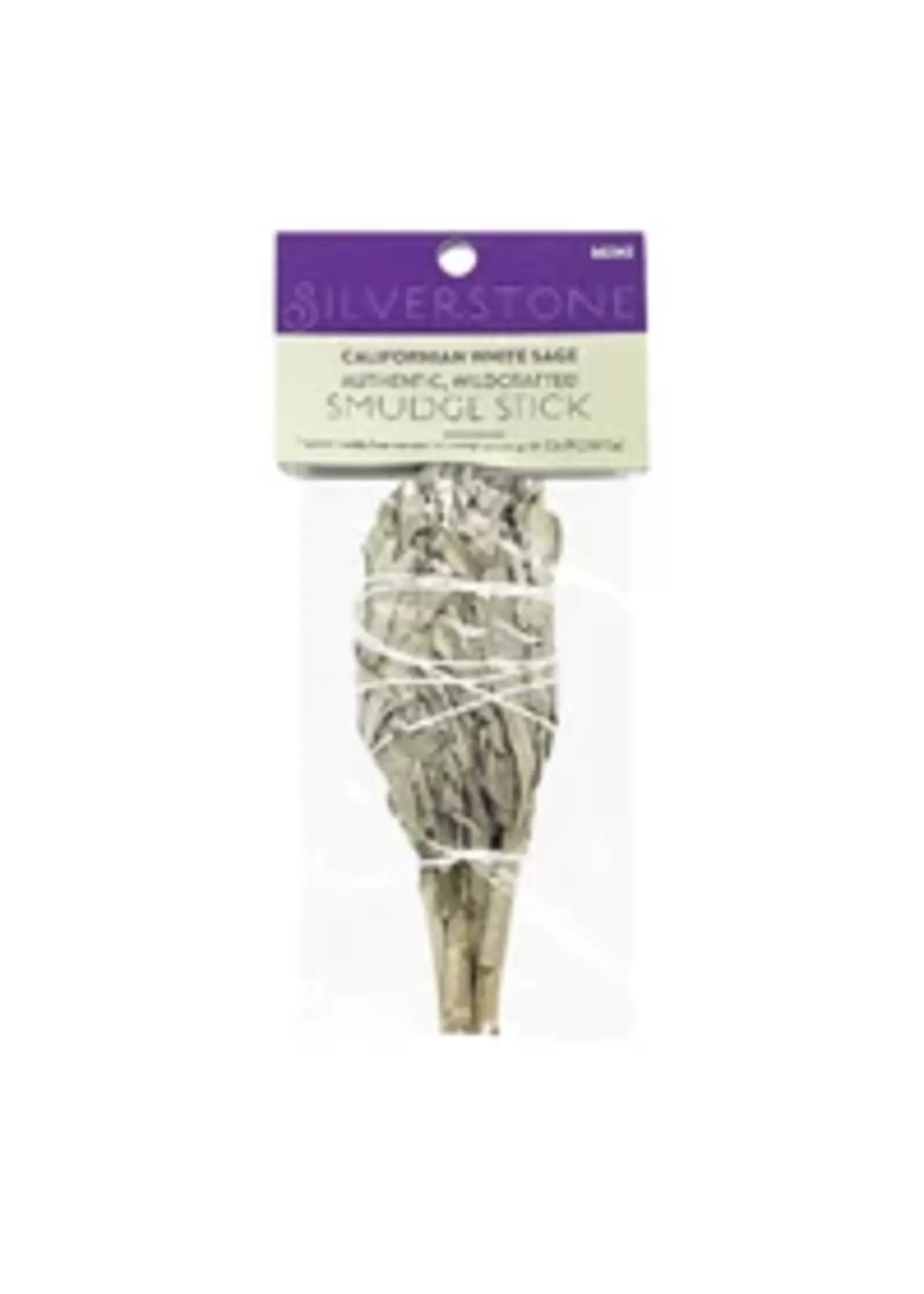 Silverstone Silverstone Californian White Sage Smudge Stick Mini White 10g+ (Torch)