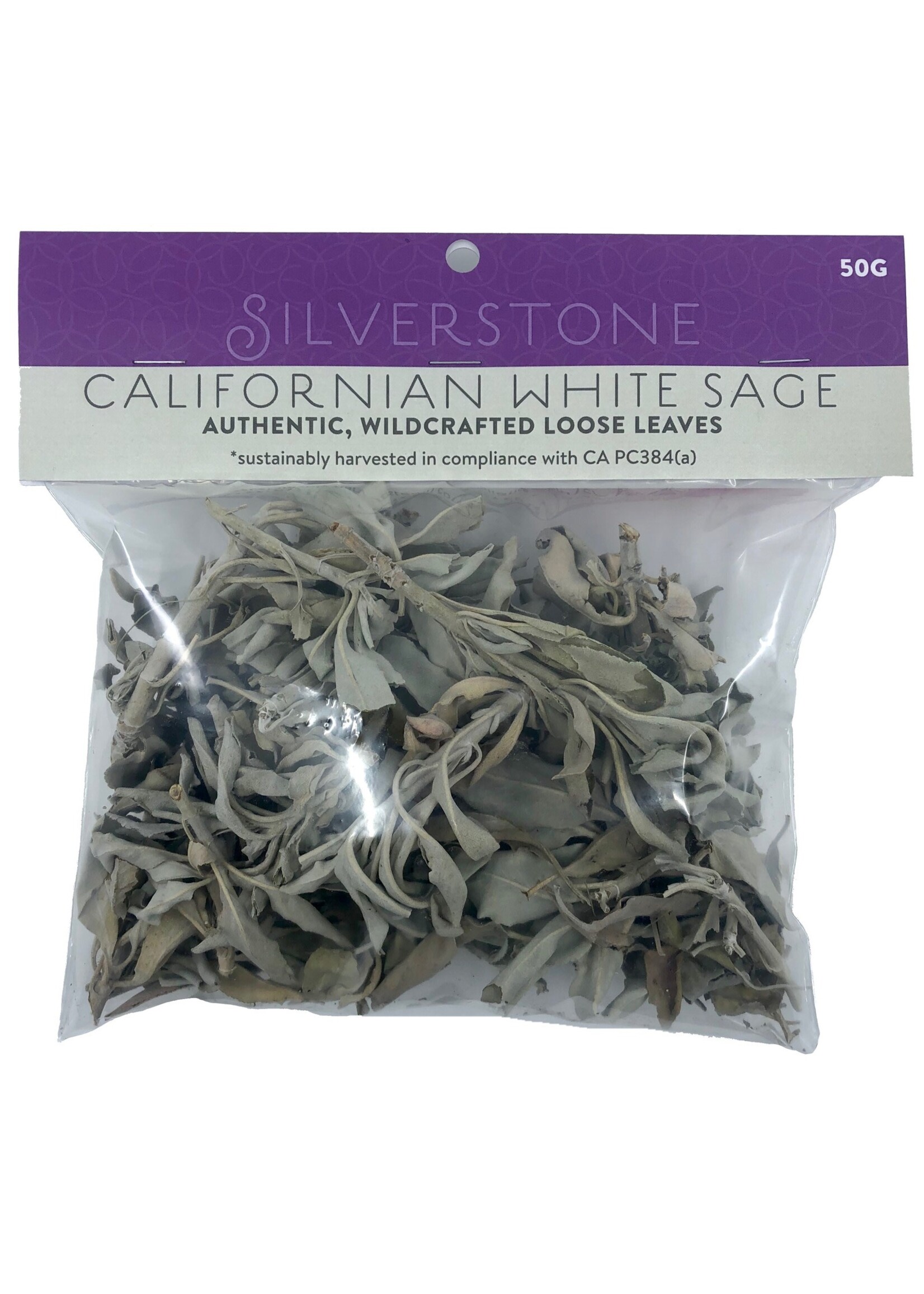 Silverstone Silverstone Californian White Sage Loose Leaves 50g