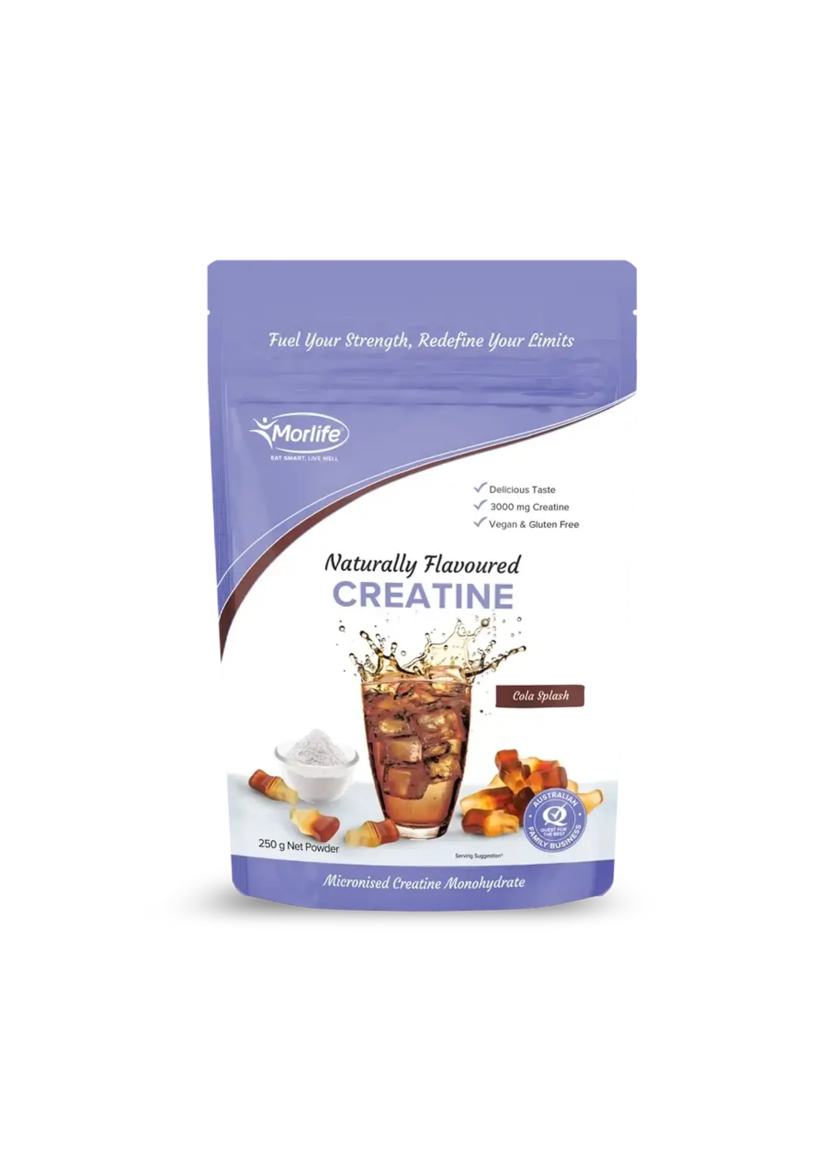 MORLIFE Morlife Creatine 250g Cola Splash