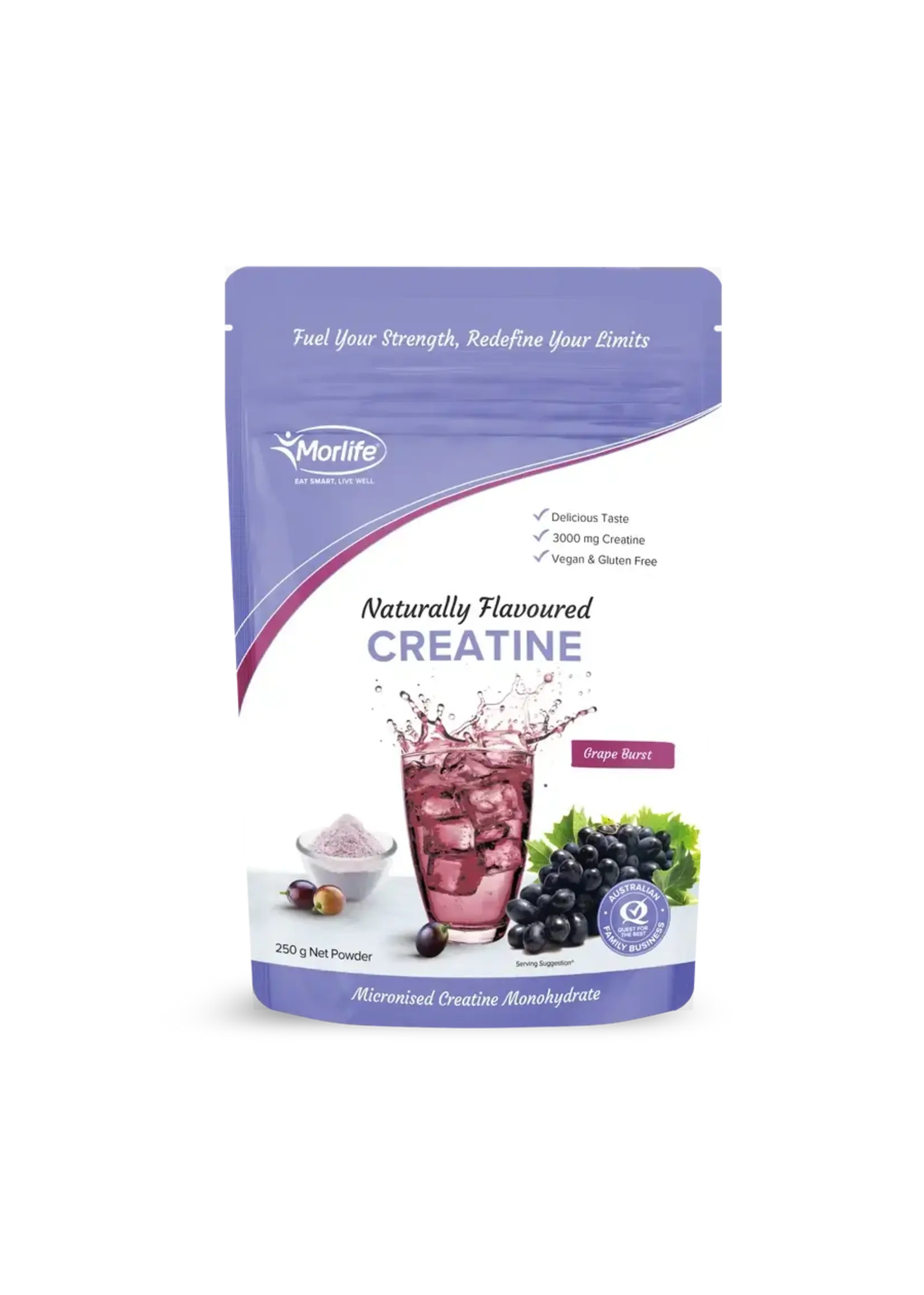 MORLIFE Morlife Creatine  250g Grape Burst