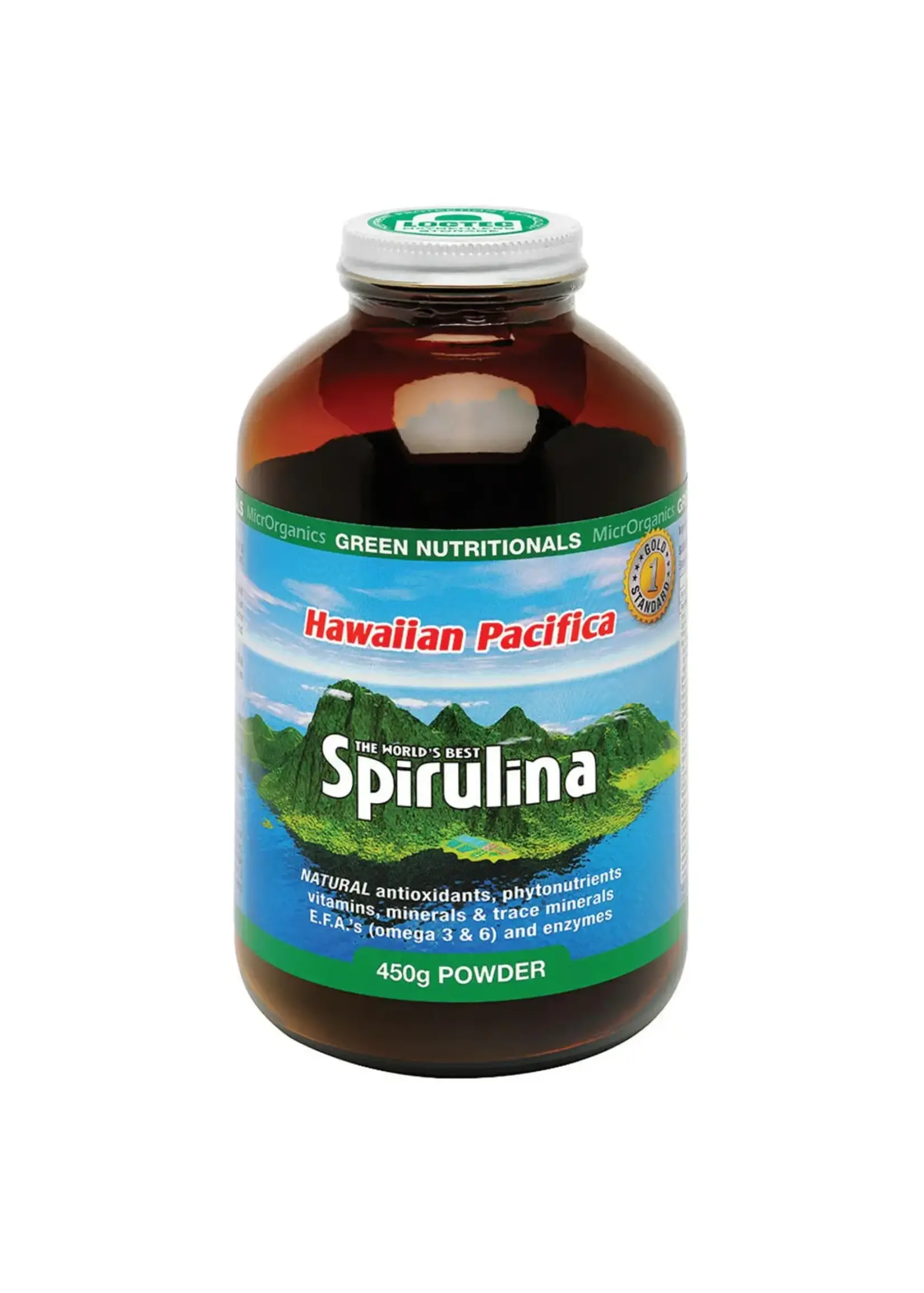 Green Nutritionals Green Nutritionals Hawaiian Pacifica Spirulina Powder 450g