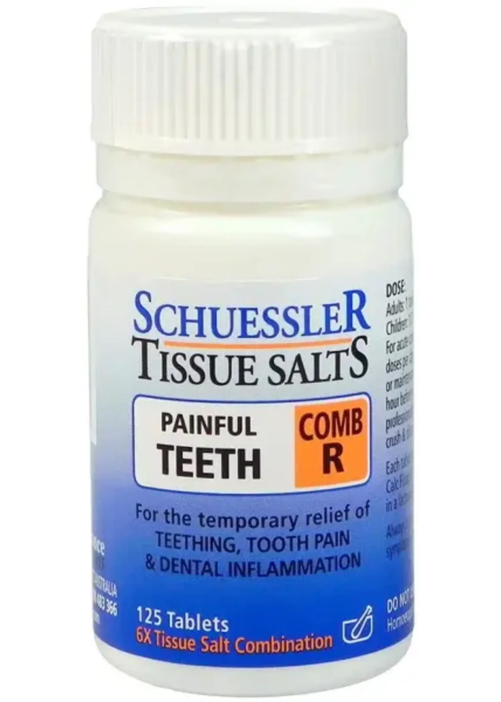 Schuessler Schuessler Tissue Salts Comb R 125 Tabs