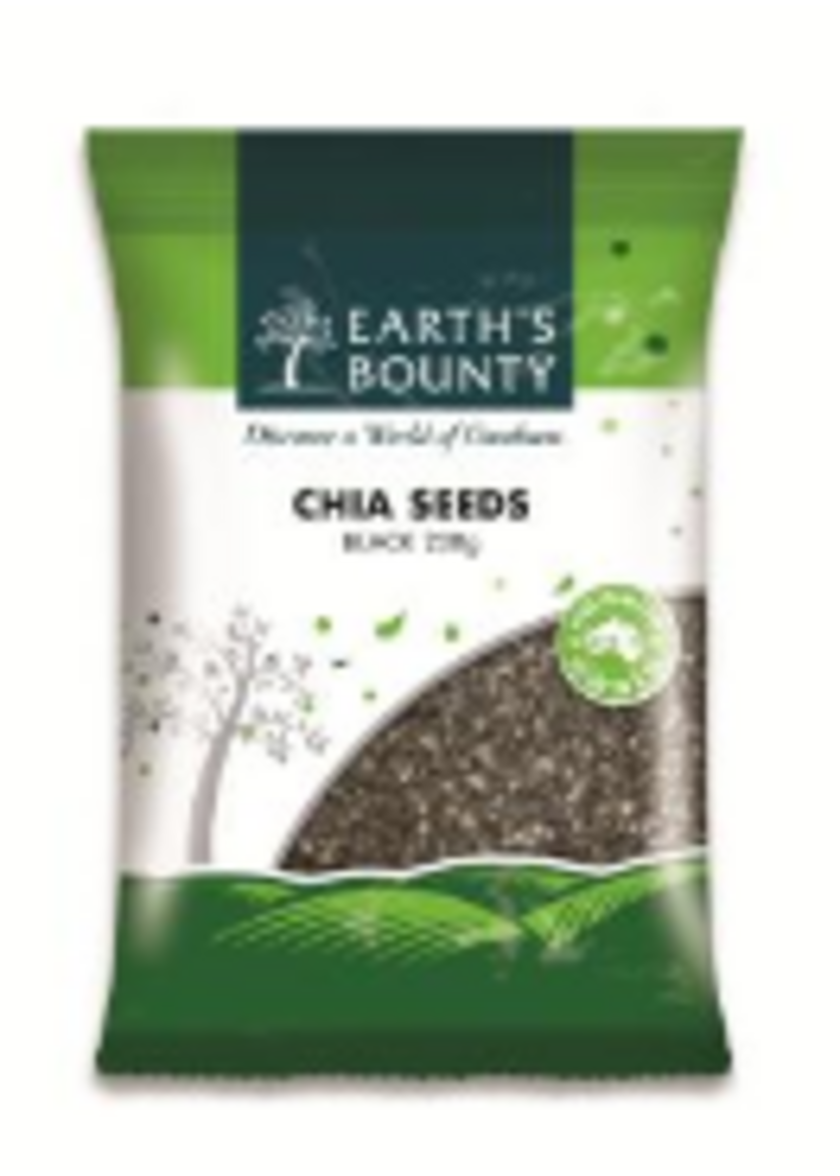 Earths Bounty Earths Bounty Chia Seeds Black 200g
