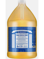 Dr Bronners Dr Bronners Organic Pure Castile Liquid Soap Peppermint 3.78L ( Dark Blue)