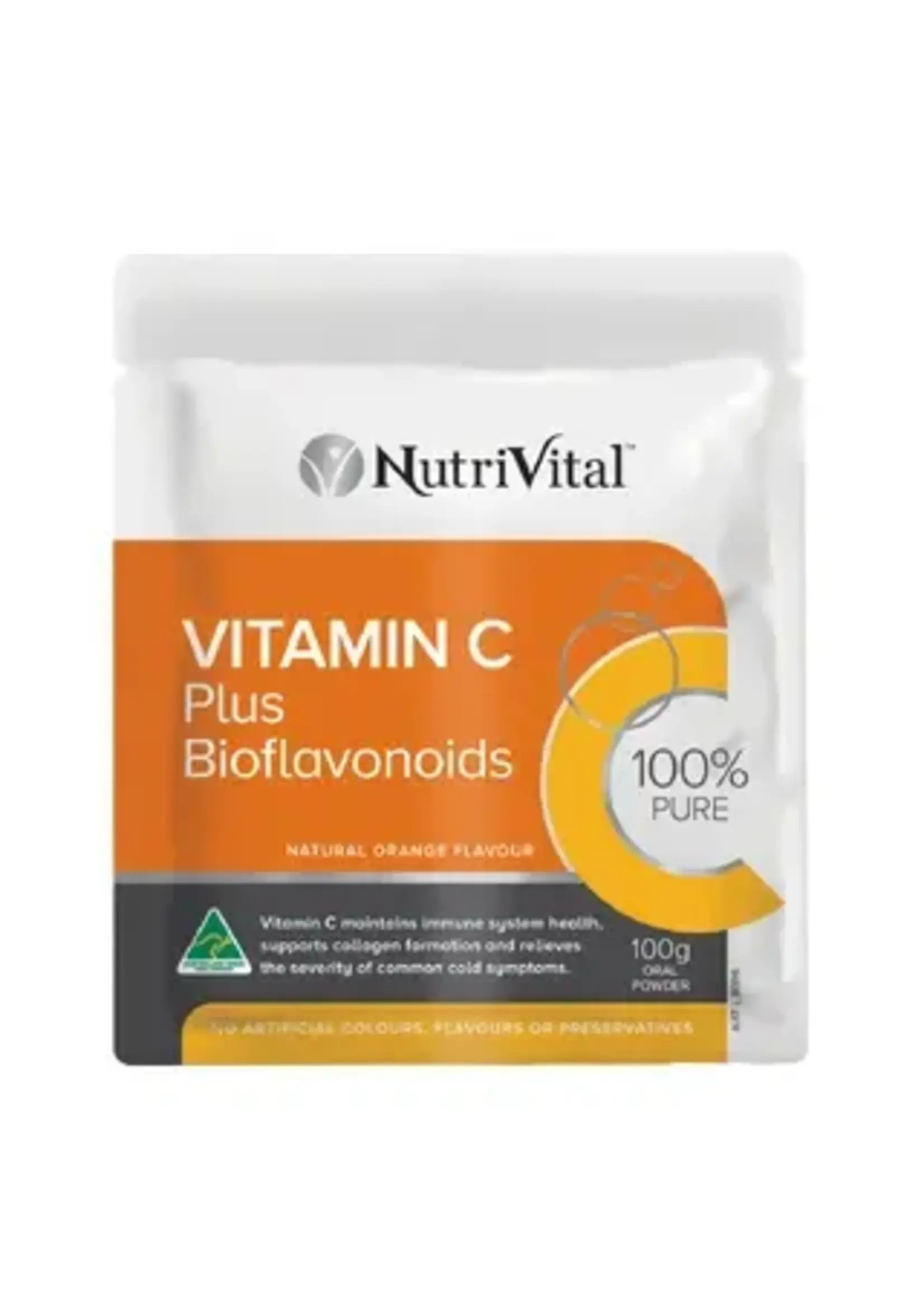 NutriVital NutriVital Vitamin C & Bioflavonoids 100g (DNR)