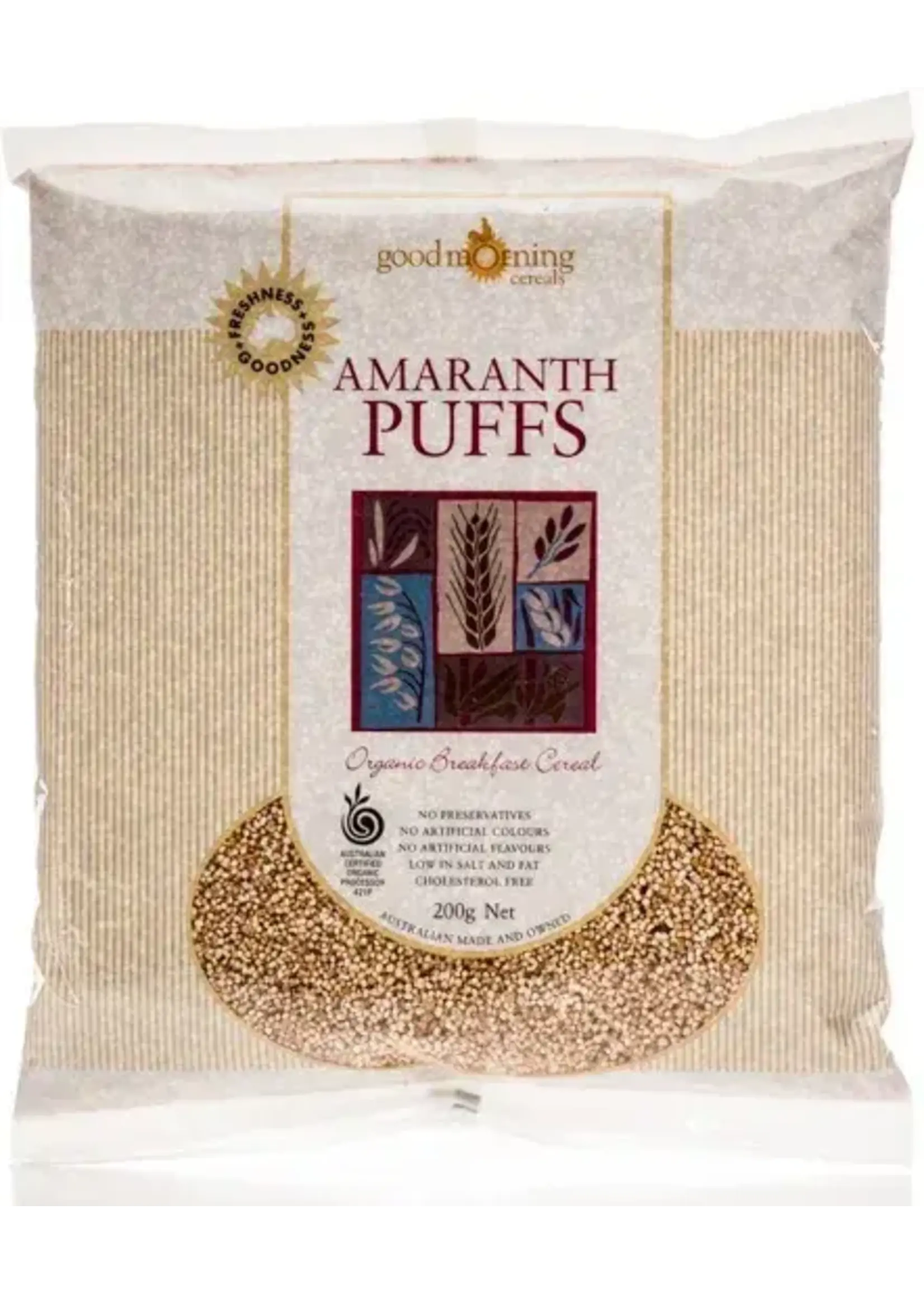 Good Morning Cereals Good Morning Cereals Amaranth Puffs 200g