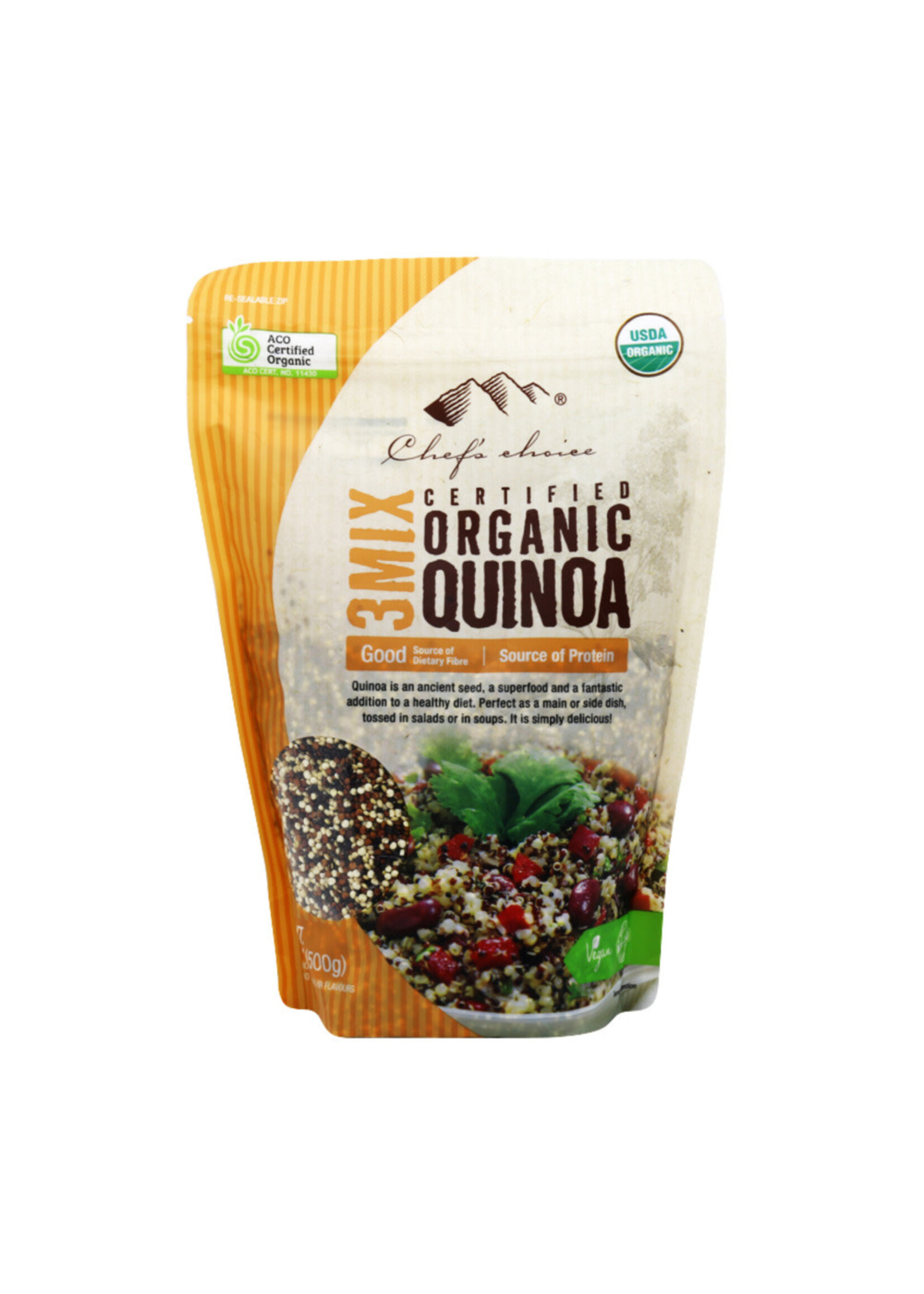 Chefs Choice Chefs Choice  Organic  3 Mix Quinoa 500g