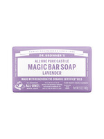Dr Bronners Dr Bronners Organic Pure Castile Bar Soap Lavender 140g (Purple)