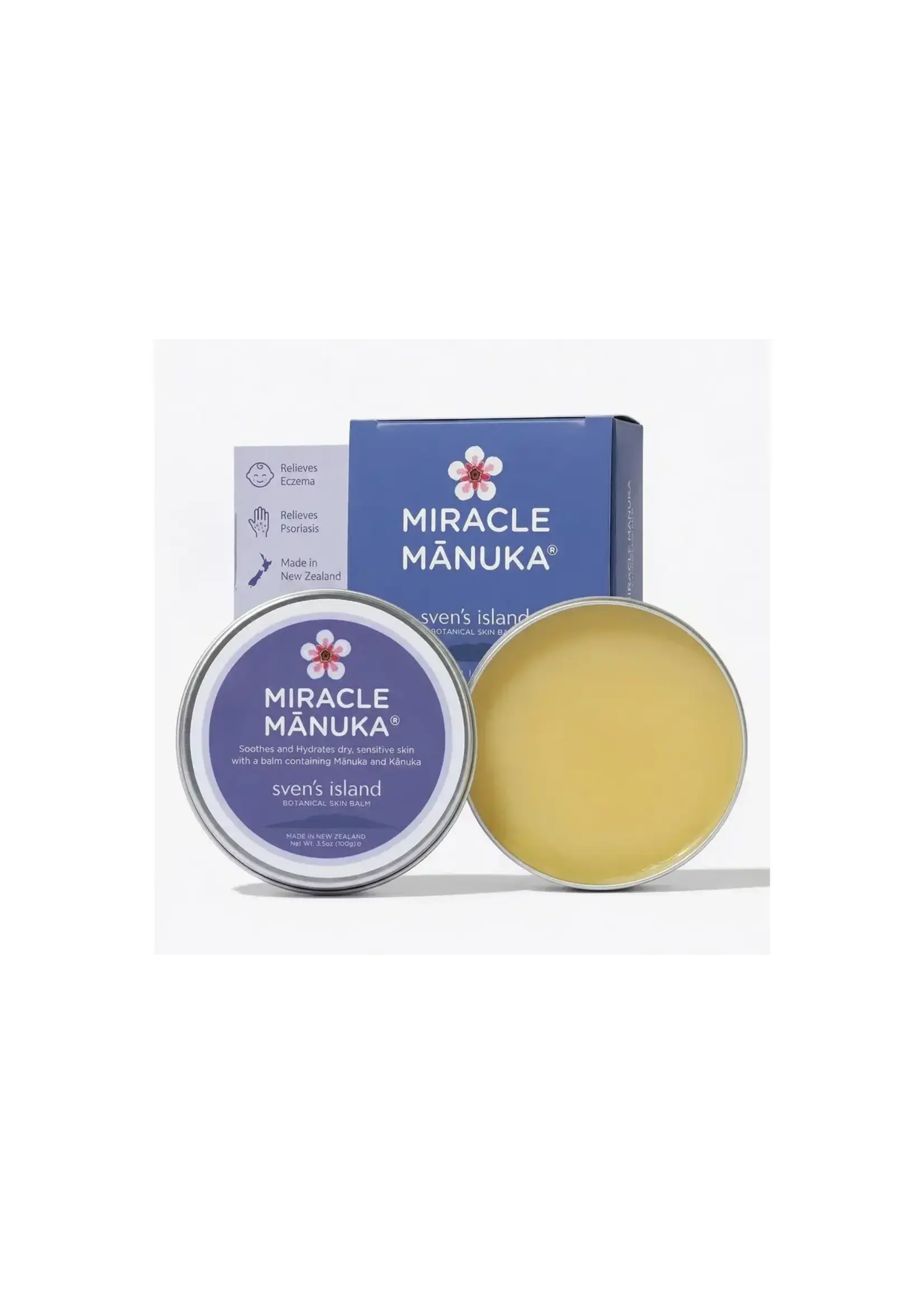 Svens Island Miracle Manuka  Botanical  Skin Creme 100g