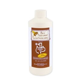 Bee Natural Leathercare #1 Saddle Oil with Fungicides 16oz