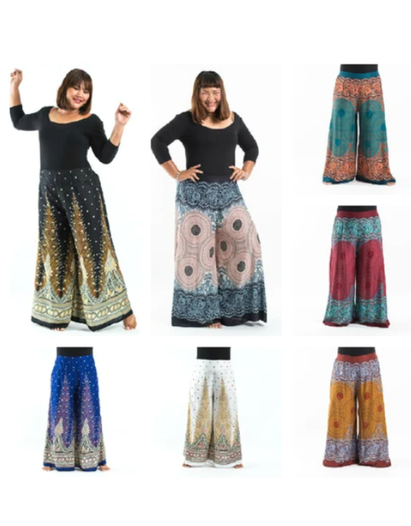 Plus Size ~ India Print Pants – Savona's Bohemian Boutique