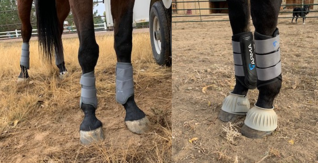  Horse Front Legs Support Boots, Horse Front Leg