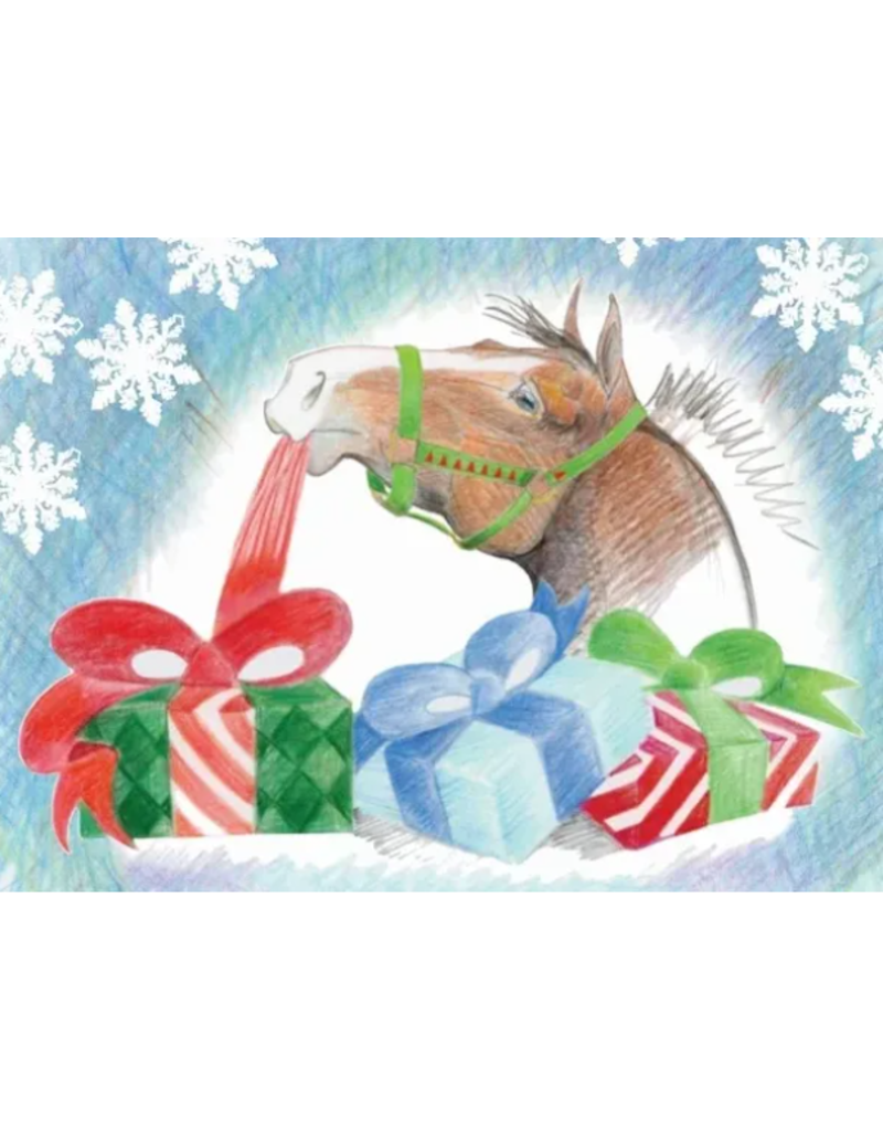 Horse Hollow Press Christmas Greeting Card