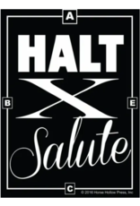 Horse Hollow Press Clear Dressage Halt Sticker