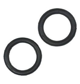 Intrepid International Replacement Peacock Rubber Bands Black