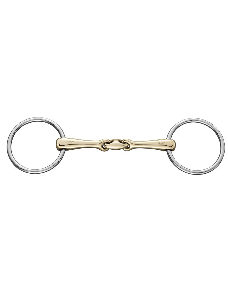 Herm Sprenger 14mm KK Ultra Double Jointed Loose Ring Snaffle Bit